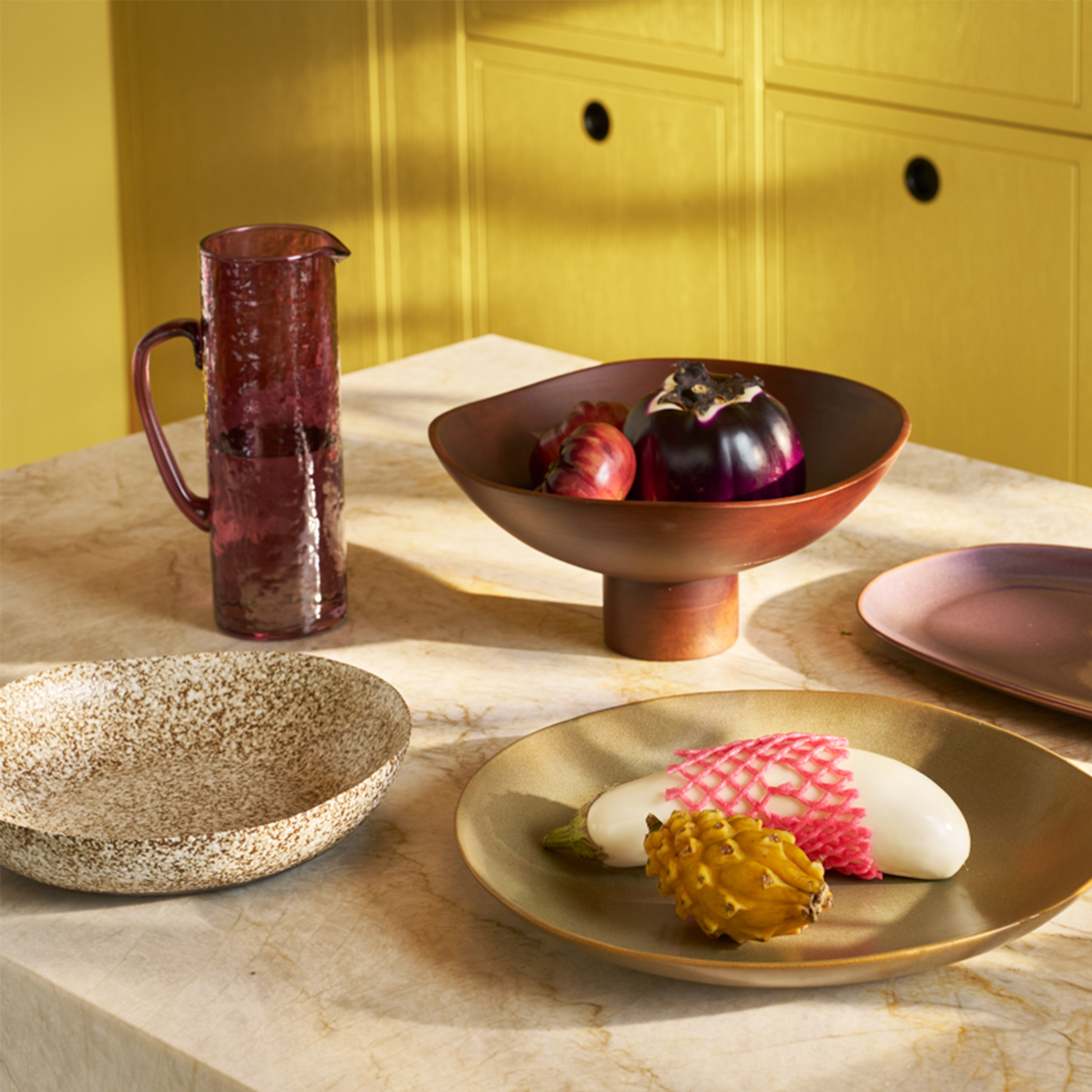 Urban Nature Culture Abre B Tarjoilukulho Mango Wood Ø32