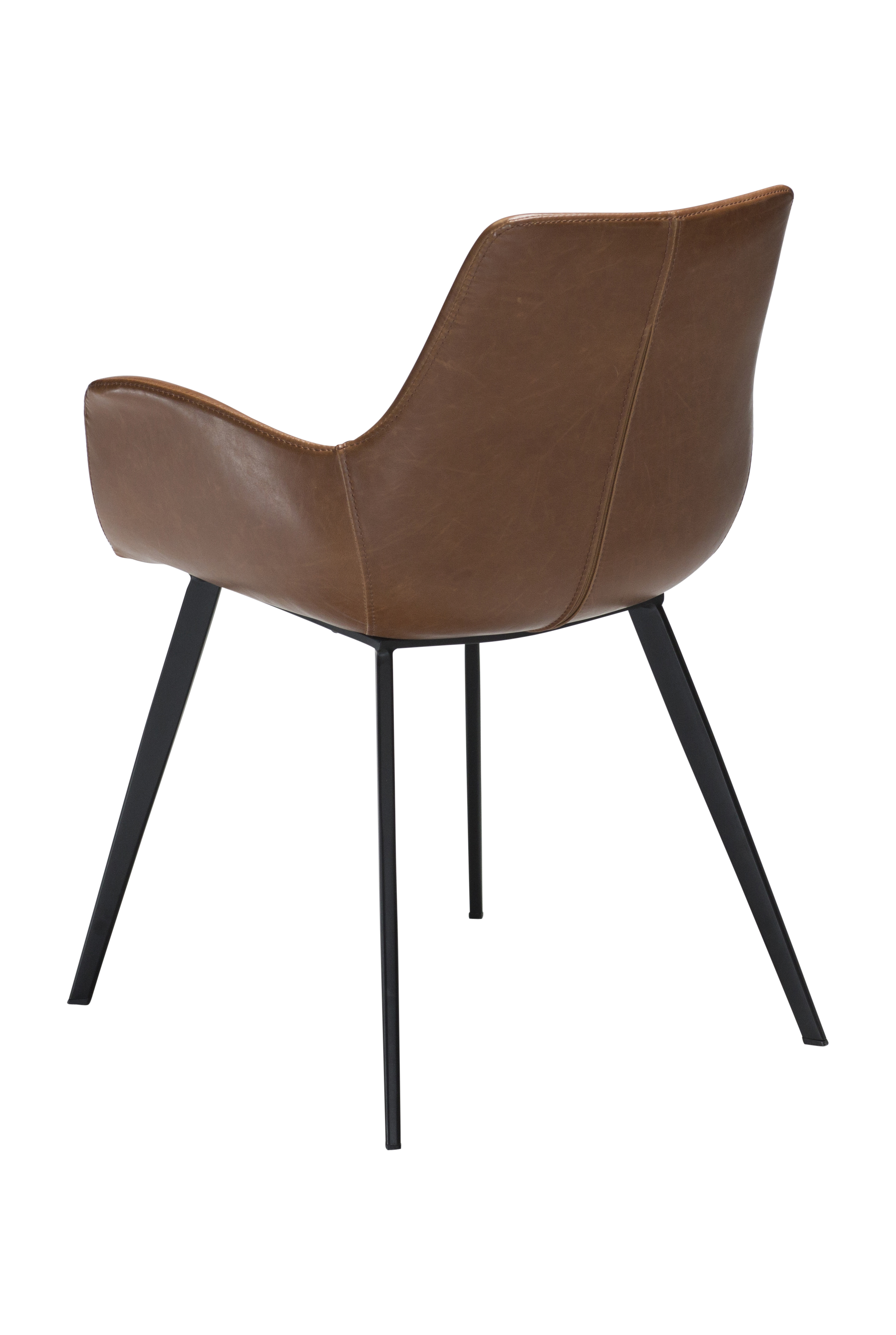 Dan Form Hype Karmstol Konstläder Ljusbrun/Svart