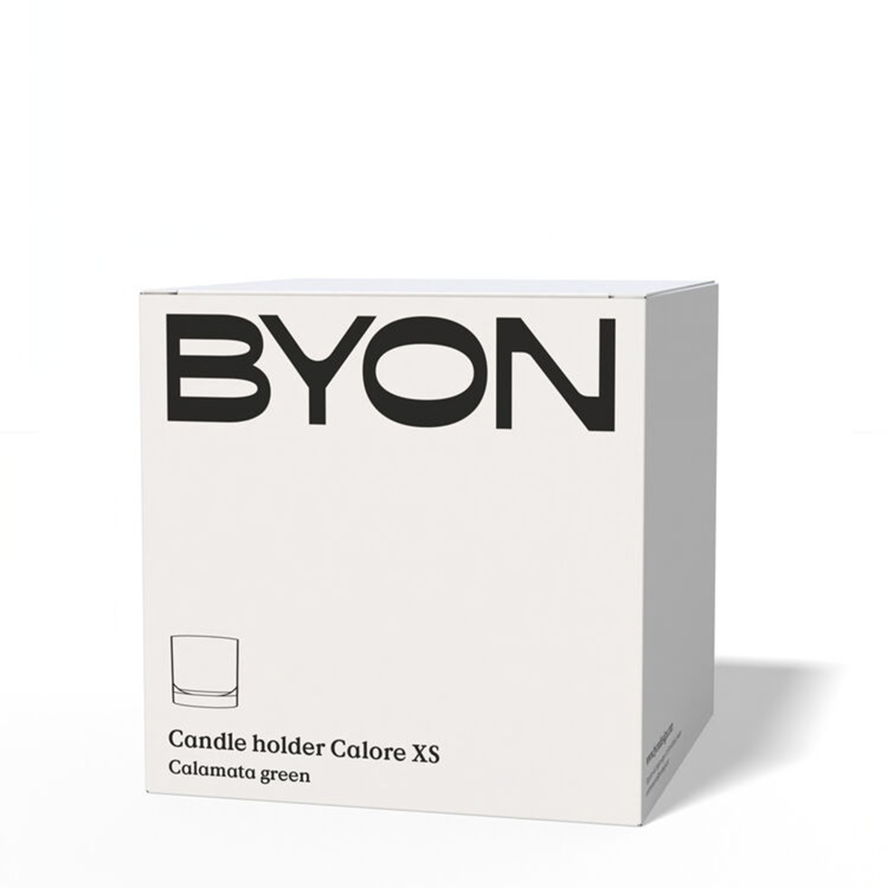 Byon Calore Ljuslykta Calamata Green 10cm