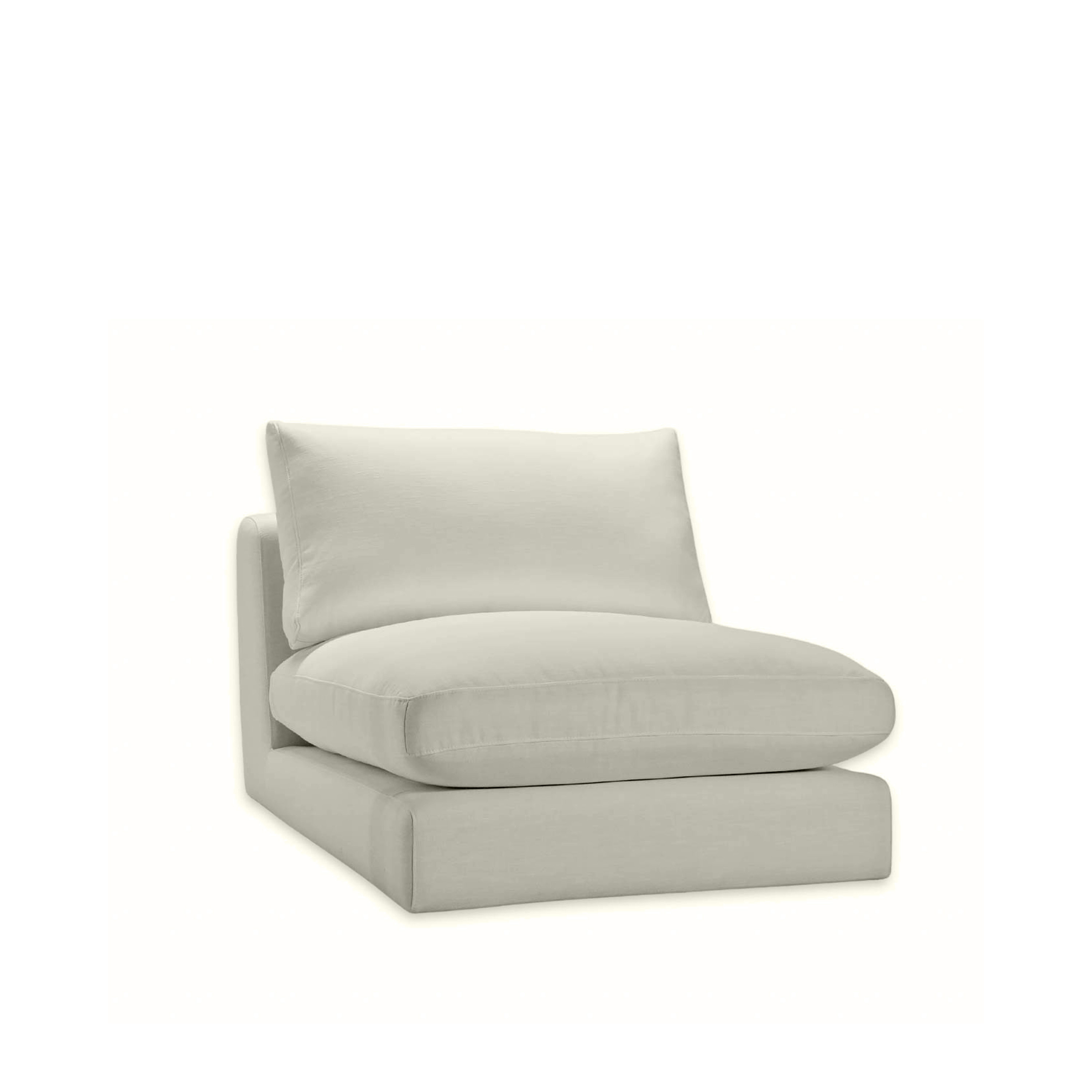 Capri 1-seater Sofa Module Beige 83cm