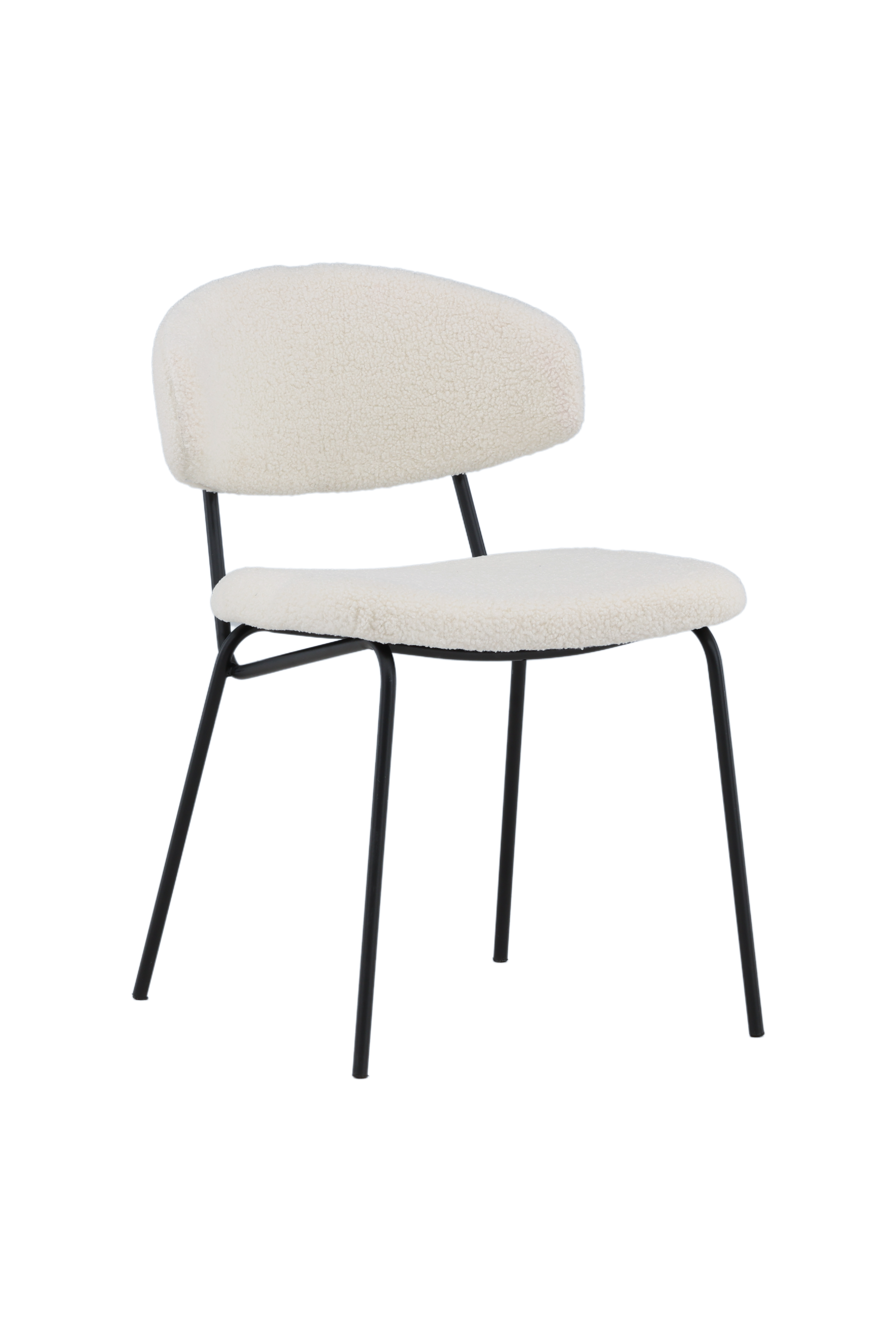 2-pack Venture Home - Minka Matstol Vit Boucle