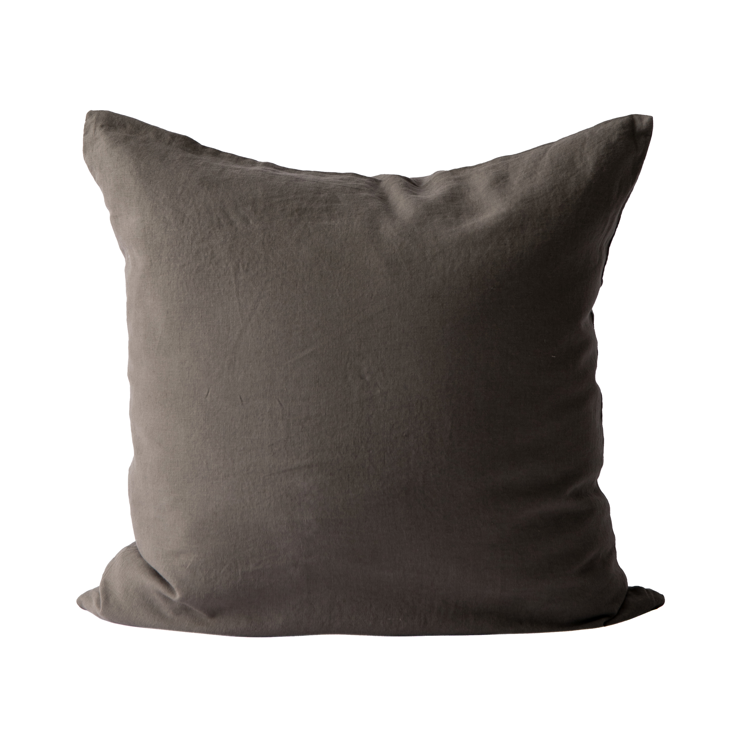 Kuddfodral/Örngott Linne Taupe 65x65