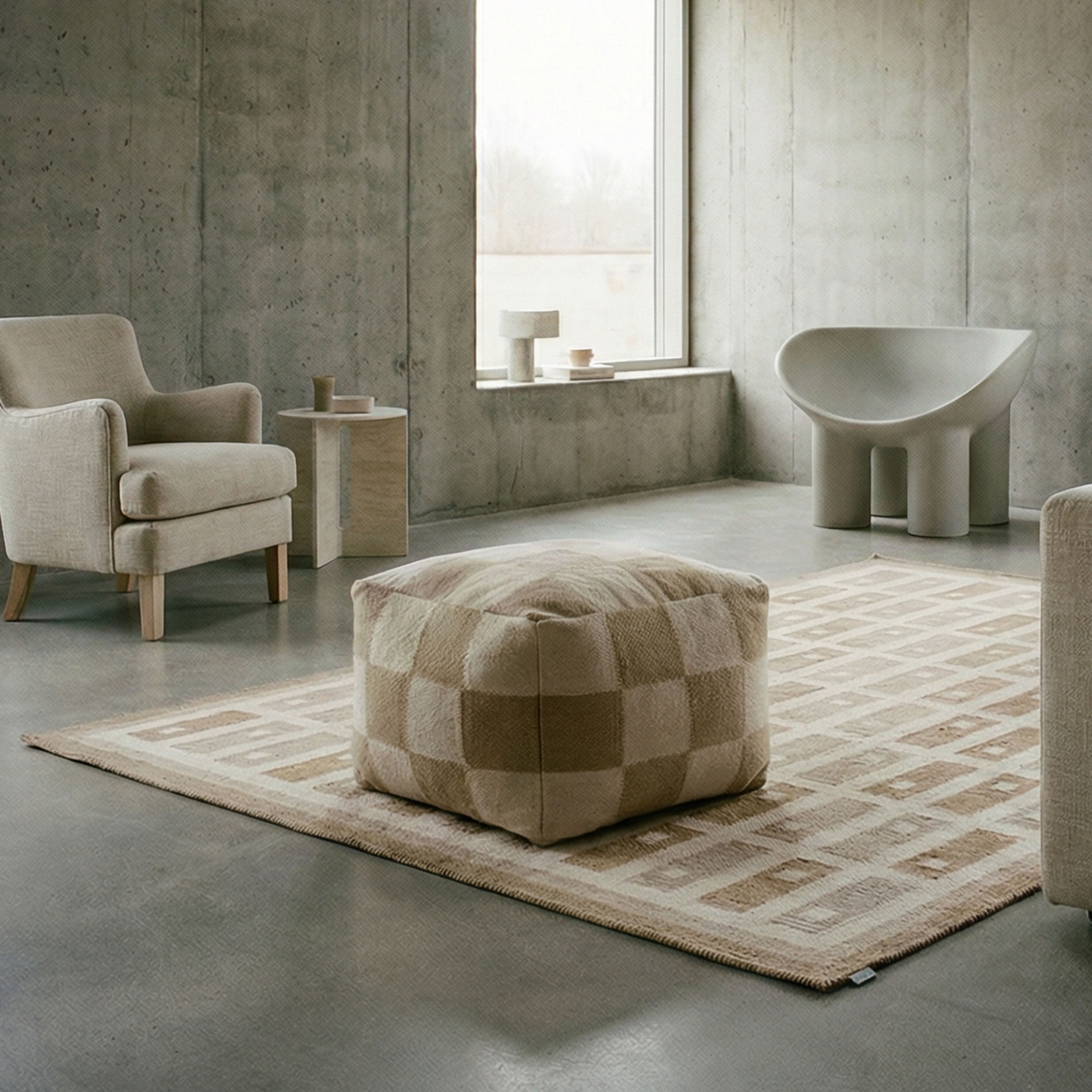 Classic Collection Fyrbo Ullteppe Beige 170x230