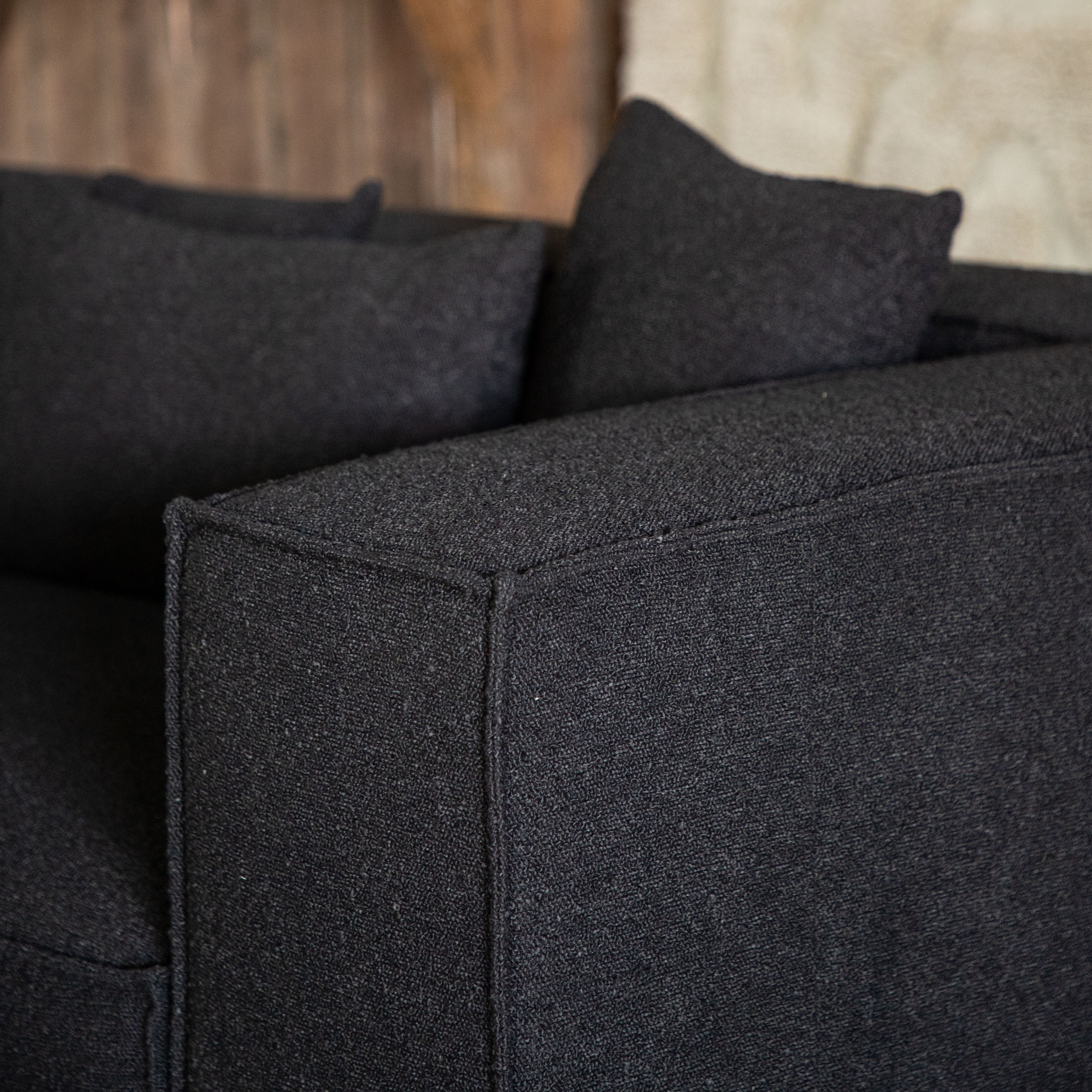 Vind Gillholmen 4-sits Soffa Black