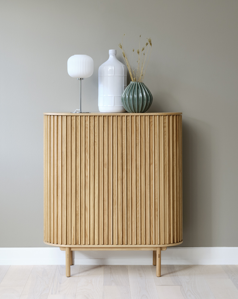 Nordic Home Alice Skåp Natural Oak 125cm