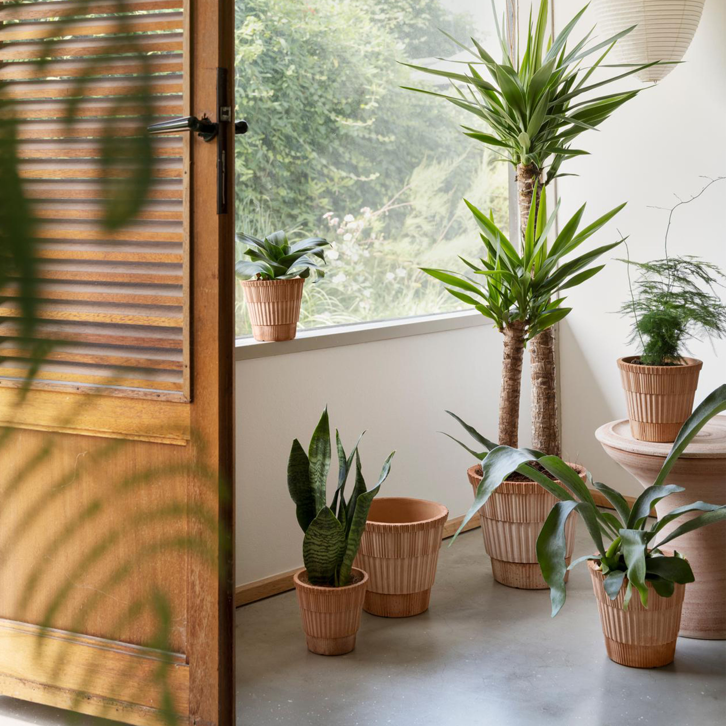 Bergs Potter Atlas Kruka Raw Rosa Terracotta Ø25