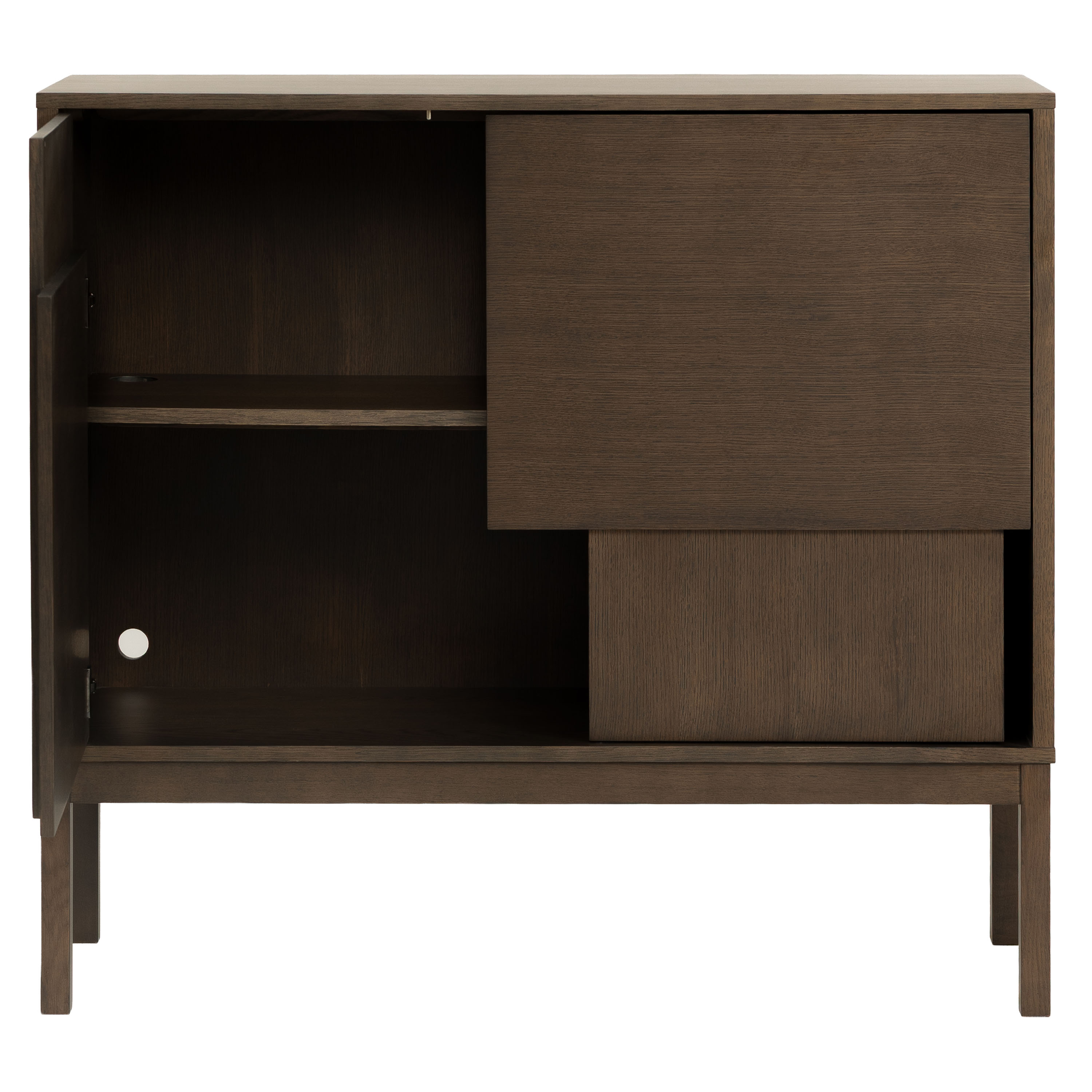 Design House Stockholm Layer Sideboard Dark Oak 110x120