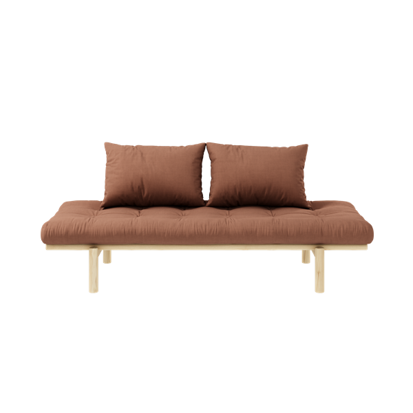 Karup Design - Pace Tagesbett Natur/Lehm Braun 200cm