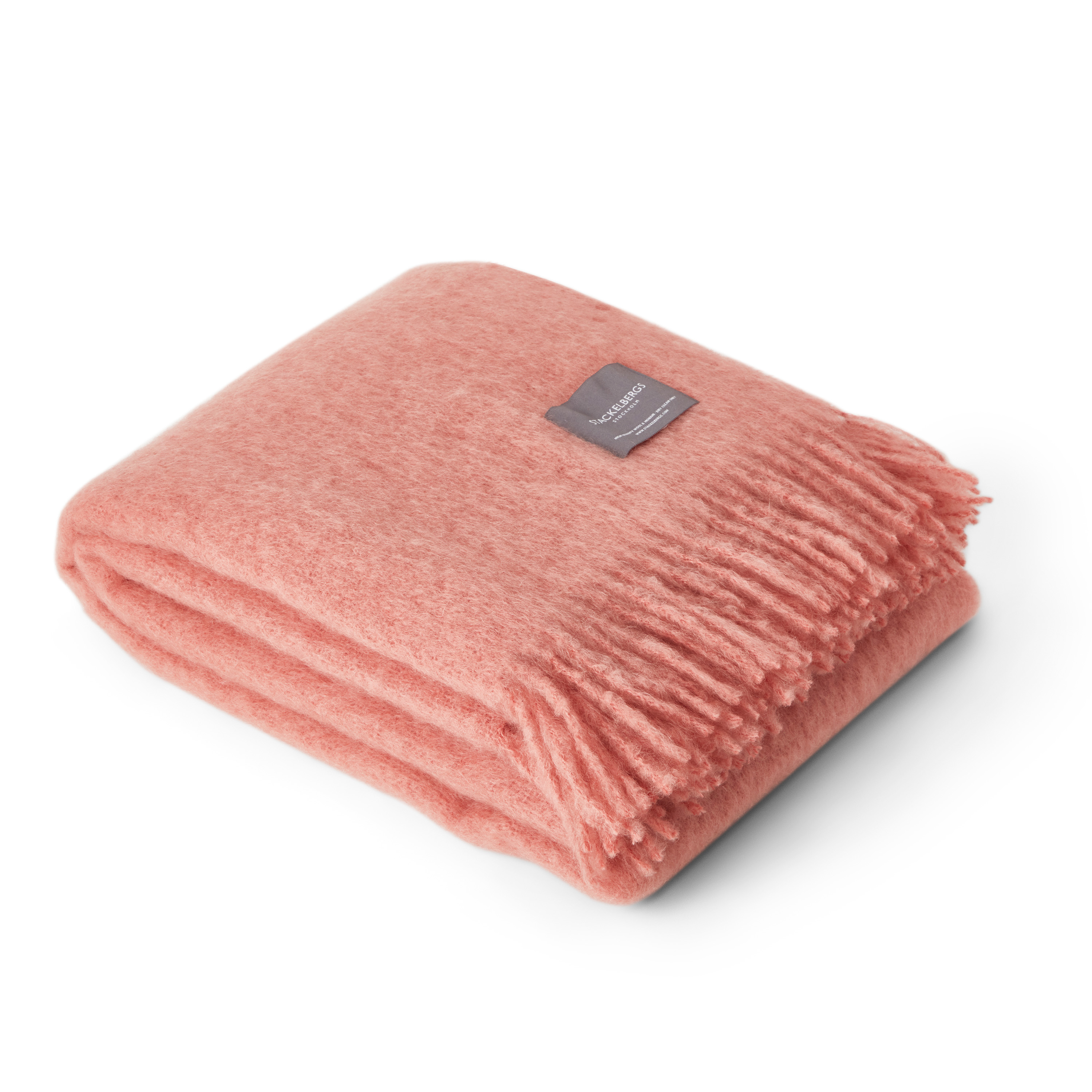 Mohair Pläd Antique Rose