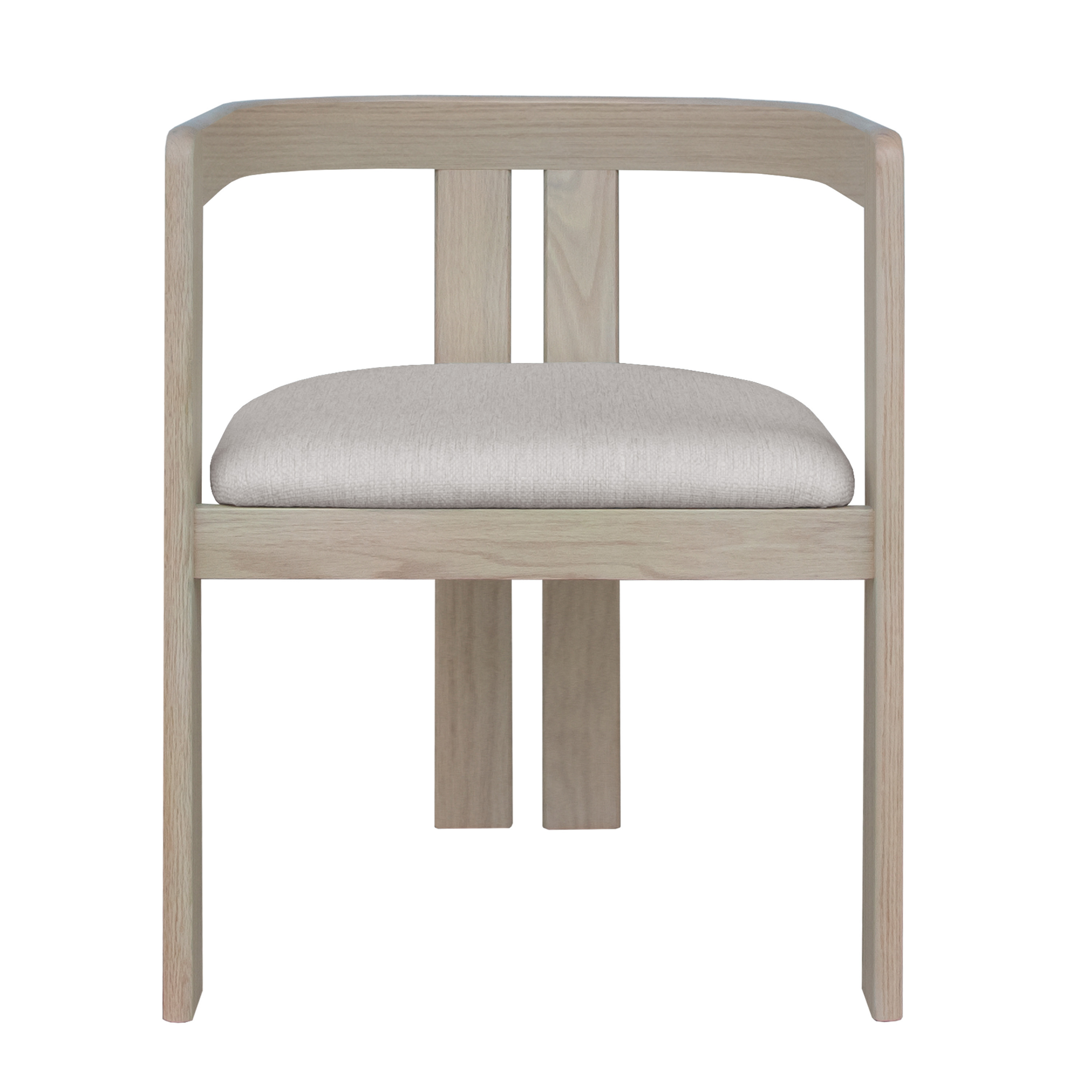 Callum Ruokatuoli Valkoinen Öljytty/Valkoinen