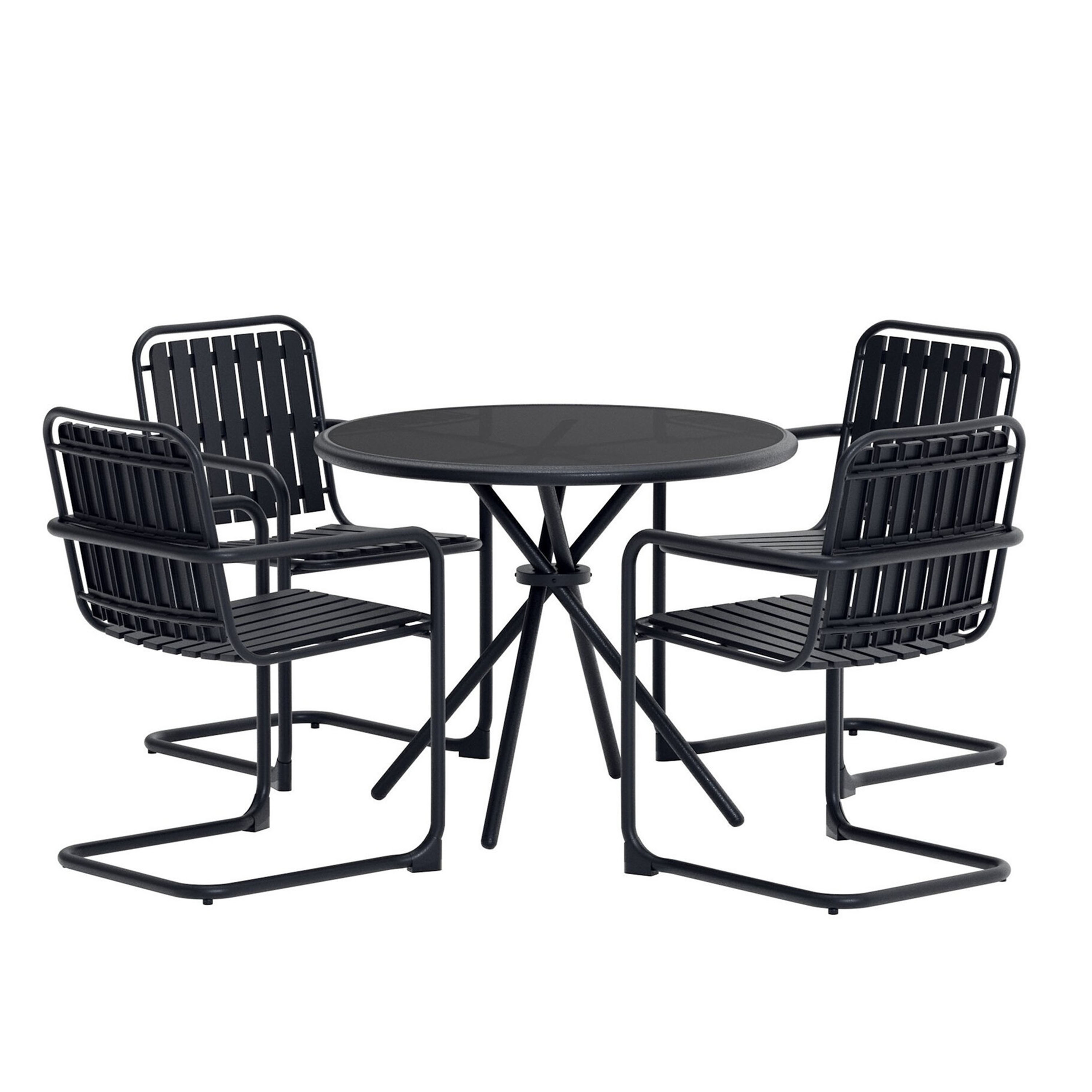 Venture Home Chios Matgrupp Black