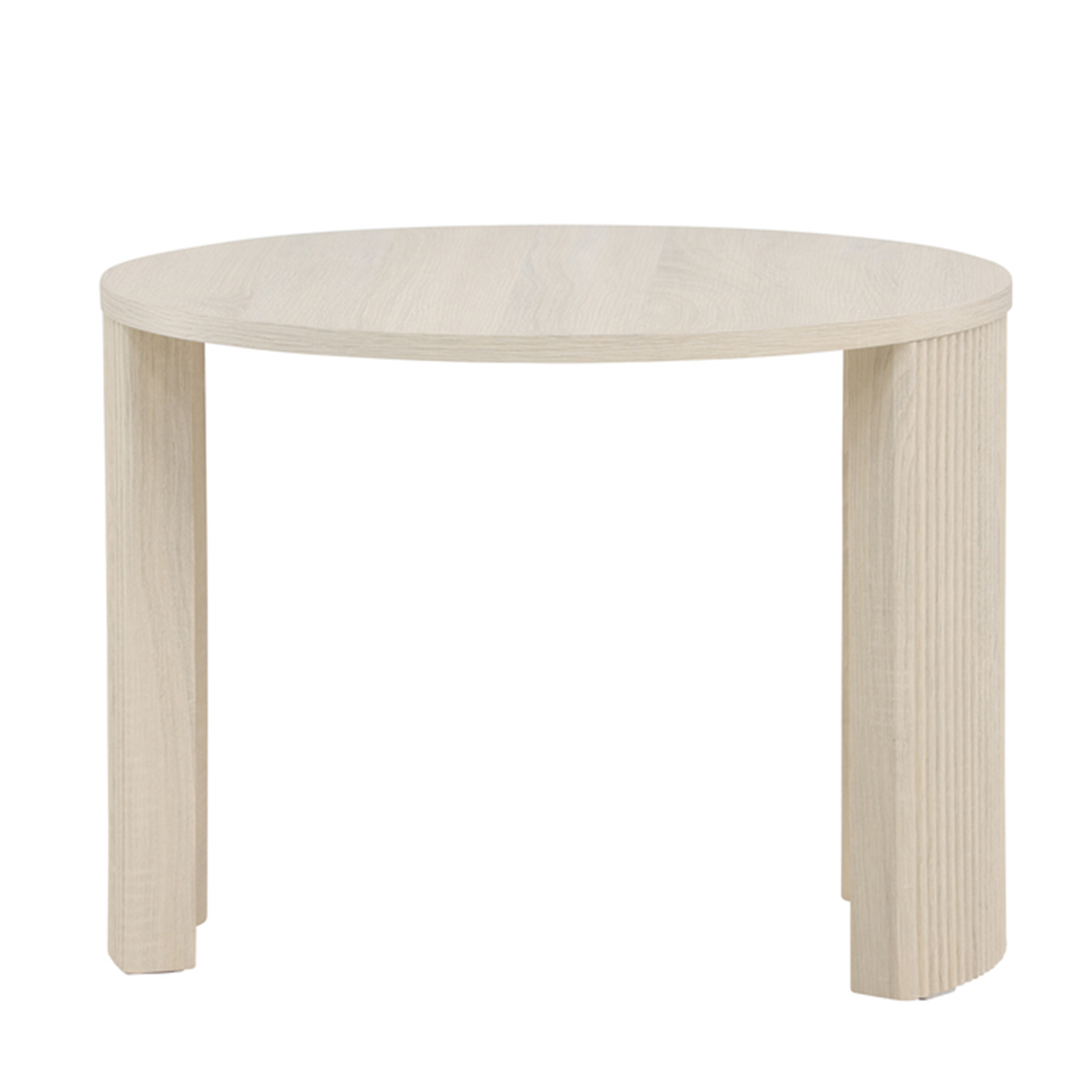 Venture Home Bristol Soffbord Vitpigmenterad Ø60