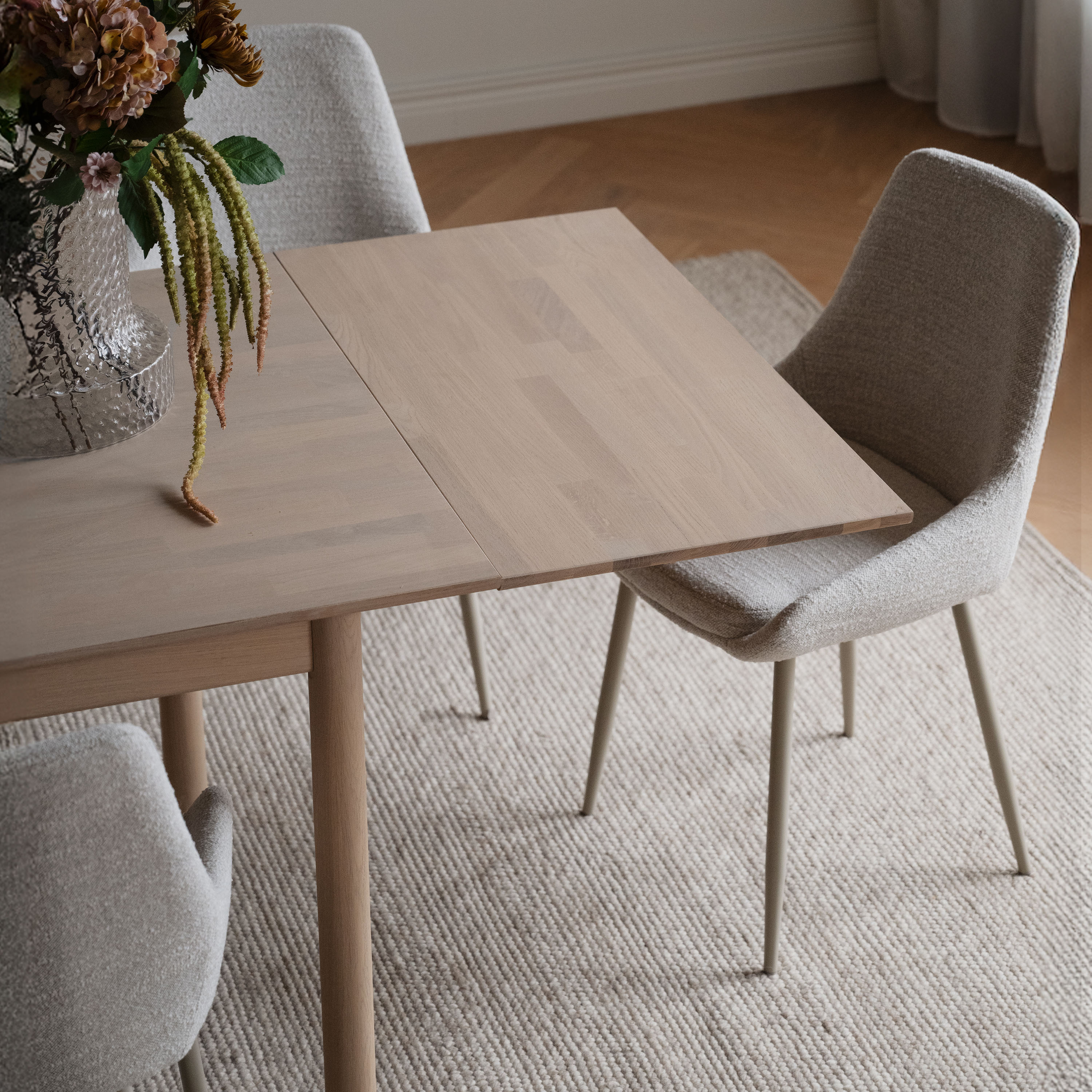 Rowico Home Derrymore Ansteckplatte Weißpigmentiert 45cm