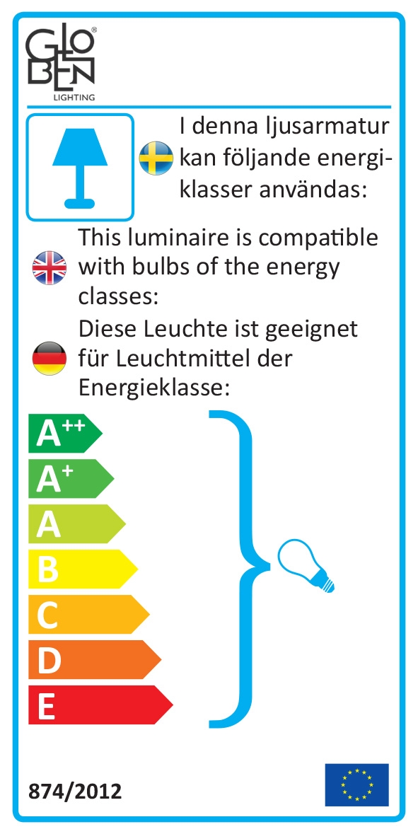 Globen Lighting Kyoto Taklampe 60cm