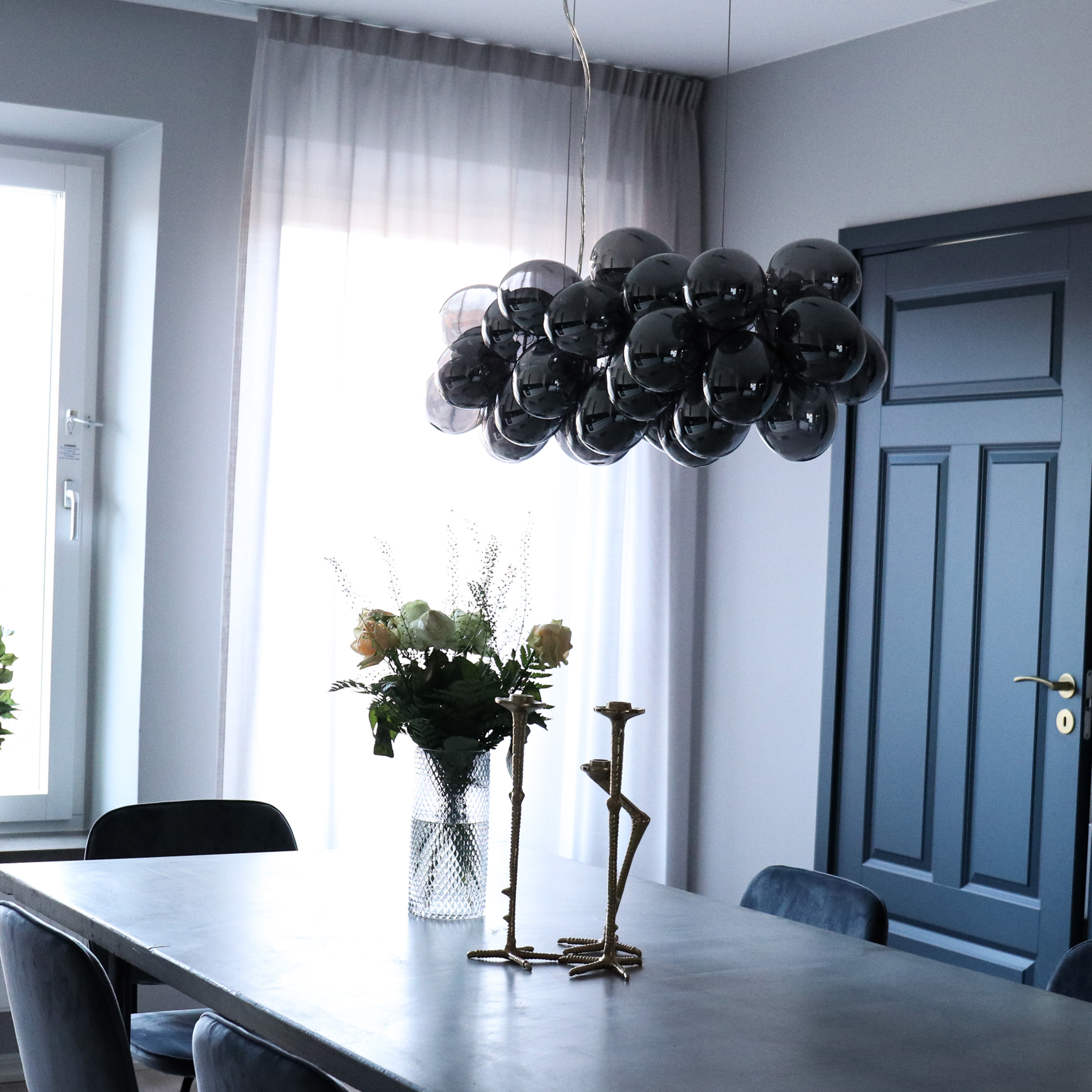 By Rydéns Gross Bar Taklampa Rökgrå