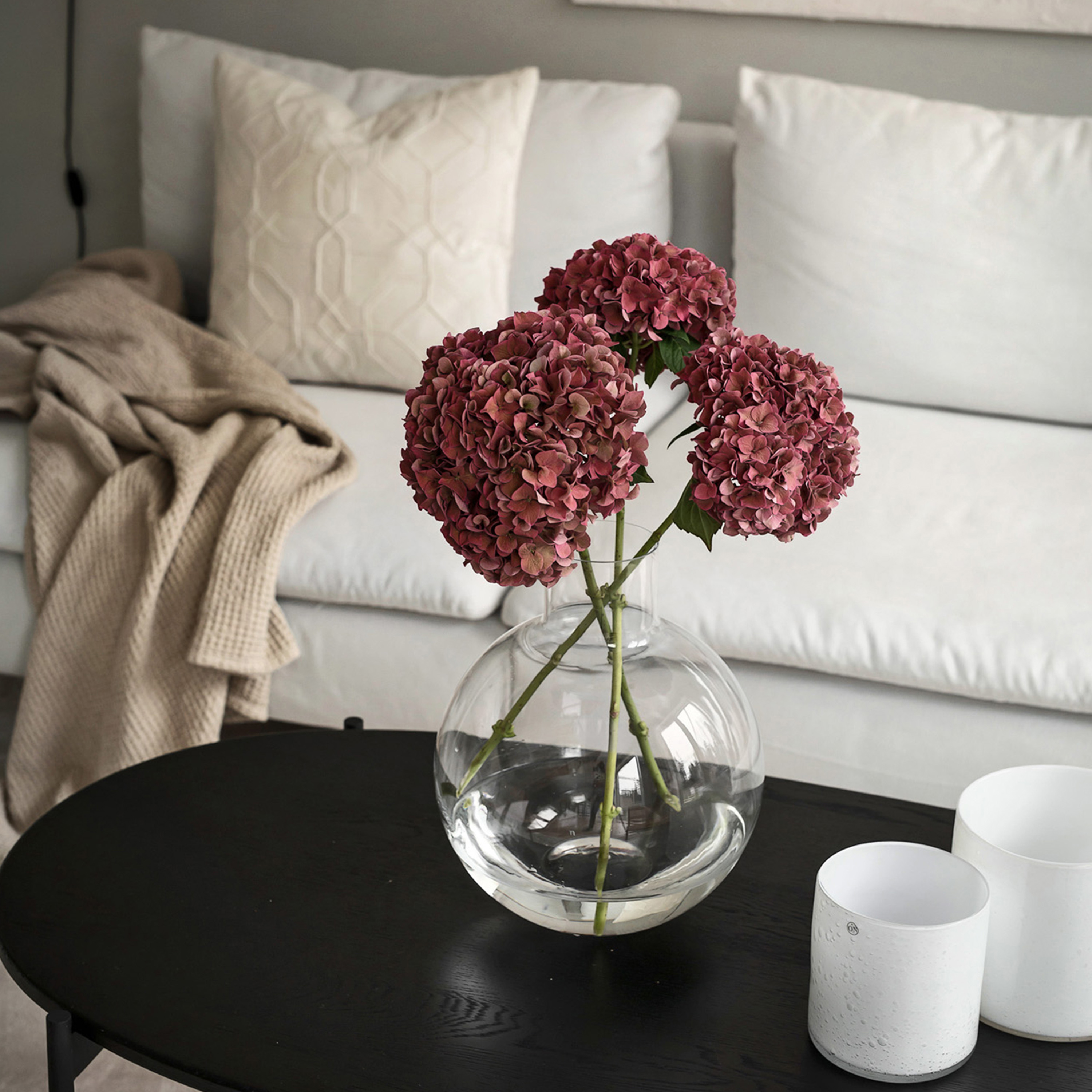 Skruf Pallo Maljakko Kirkas 33cm