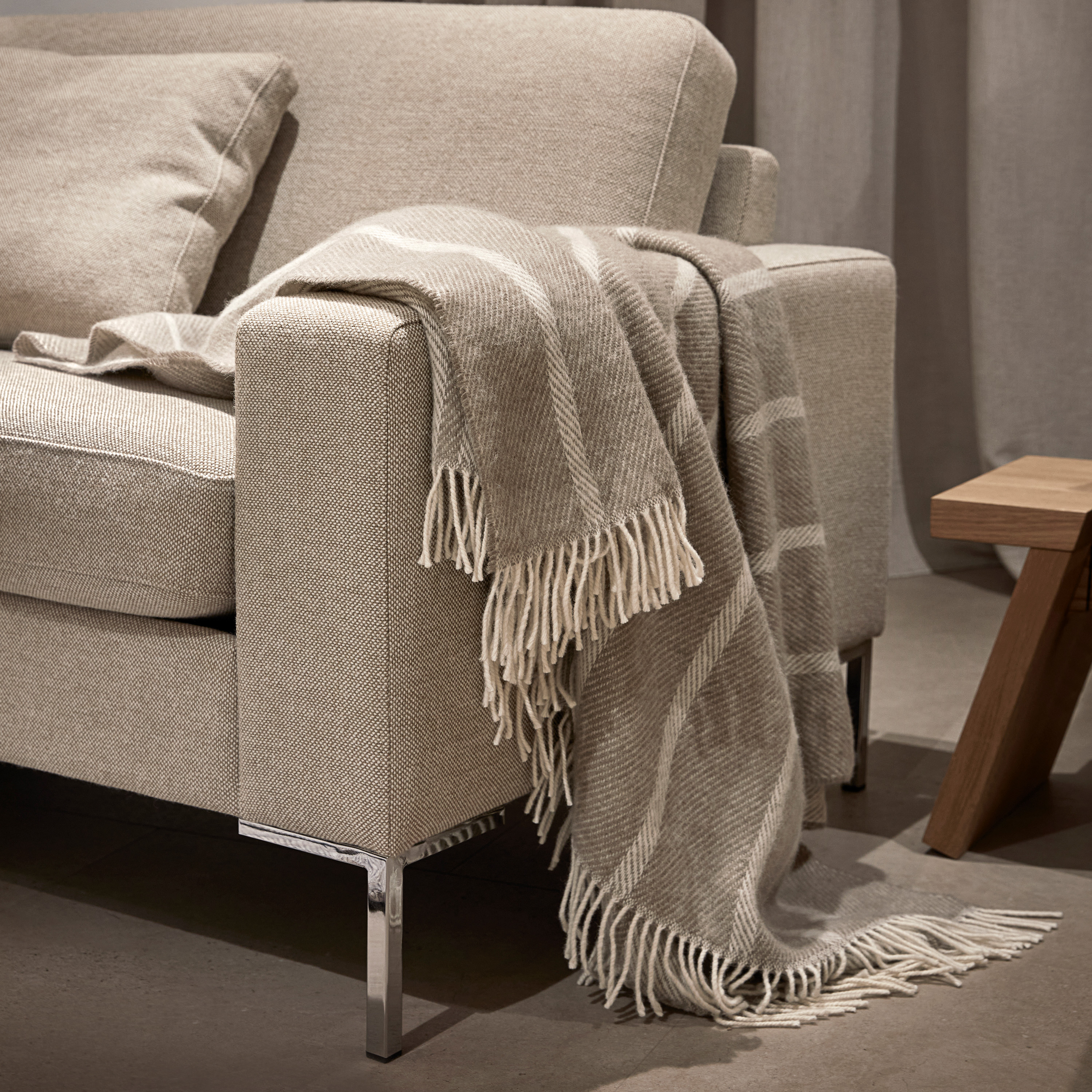 Høie Istinden Pläd Beige