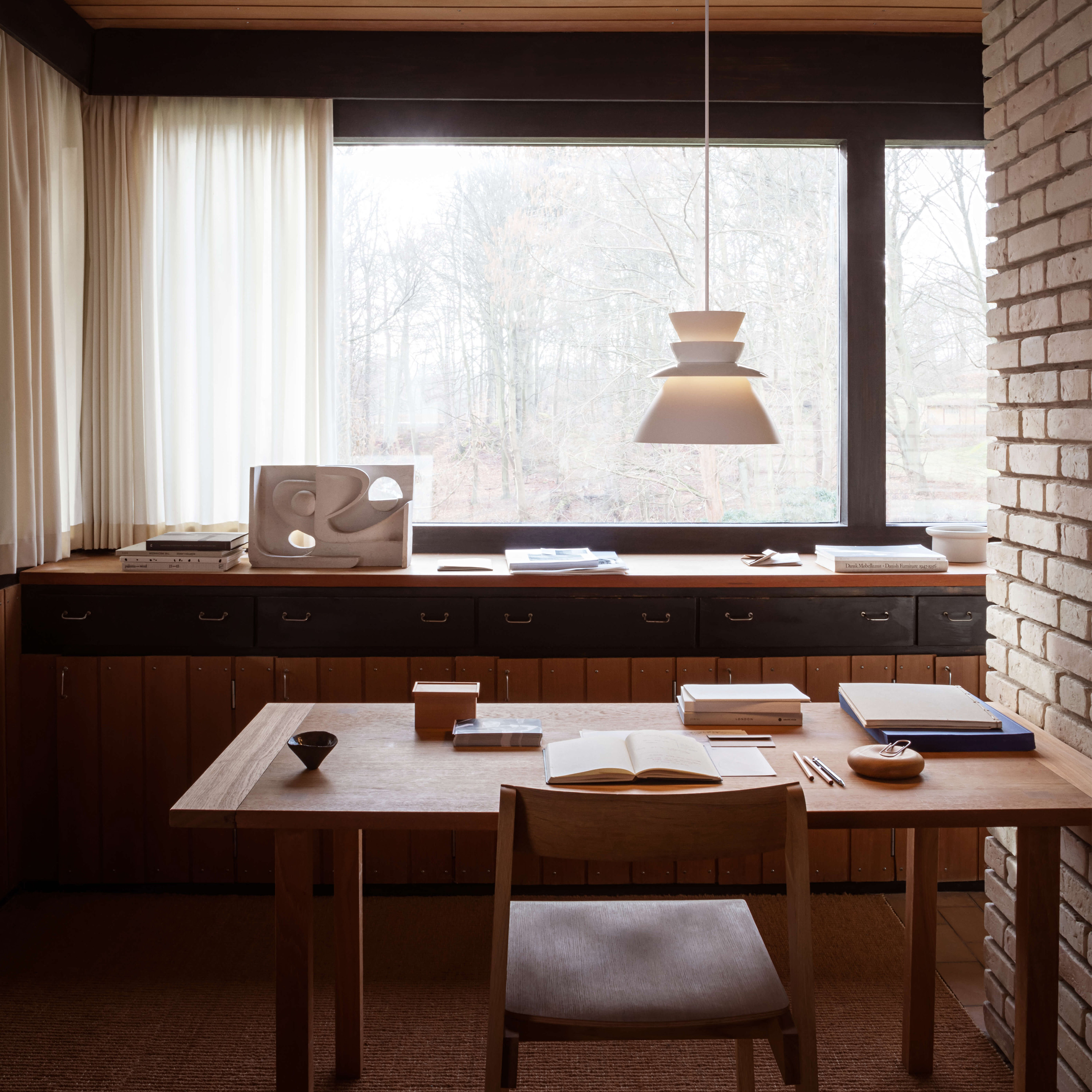 LYFA Sundowner Taklampe White 25cm