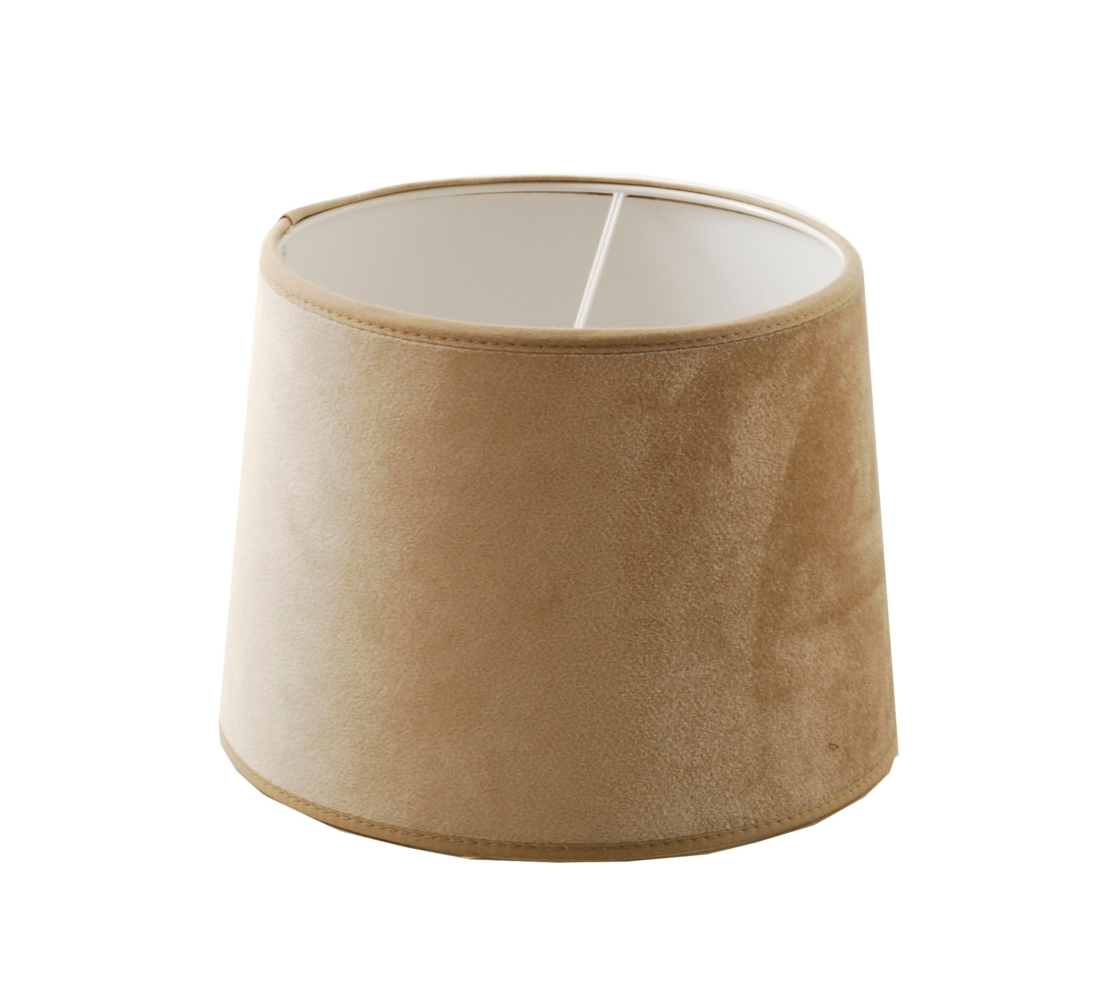 Hallbergs Belysning 2551 Roma Lampskärm Nougat Ø24