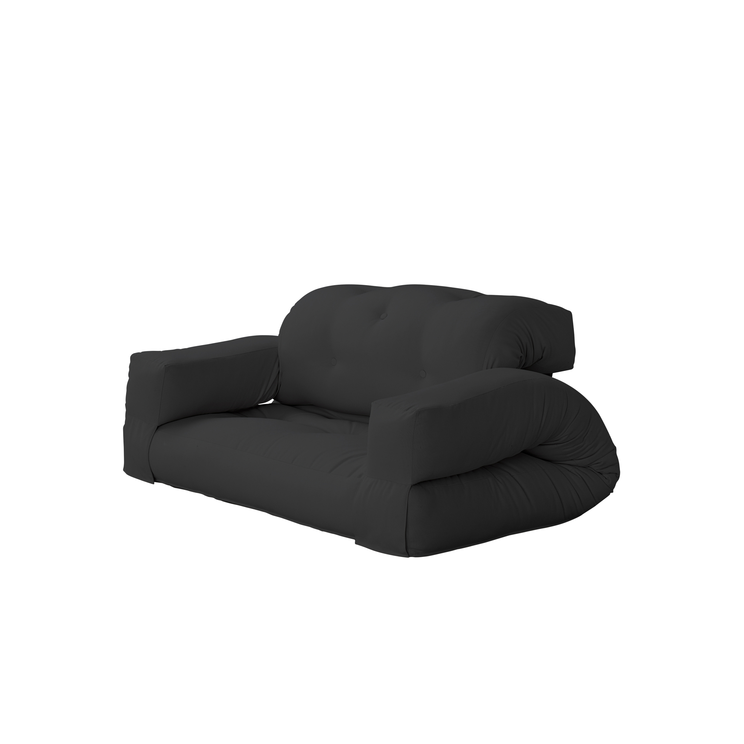 Karup Design - Hippo Outdoor-Tagesbett Dunkelgrau 140cm - Outdoor Sitzpuff