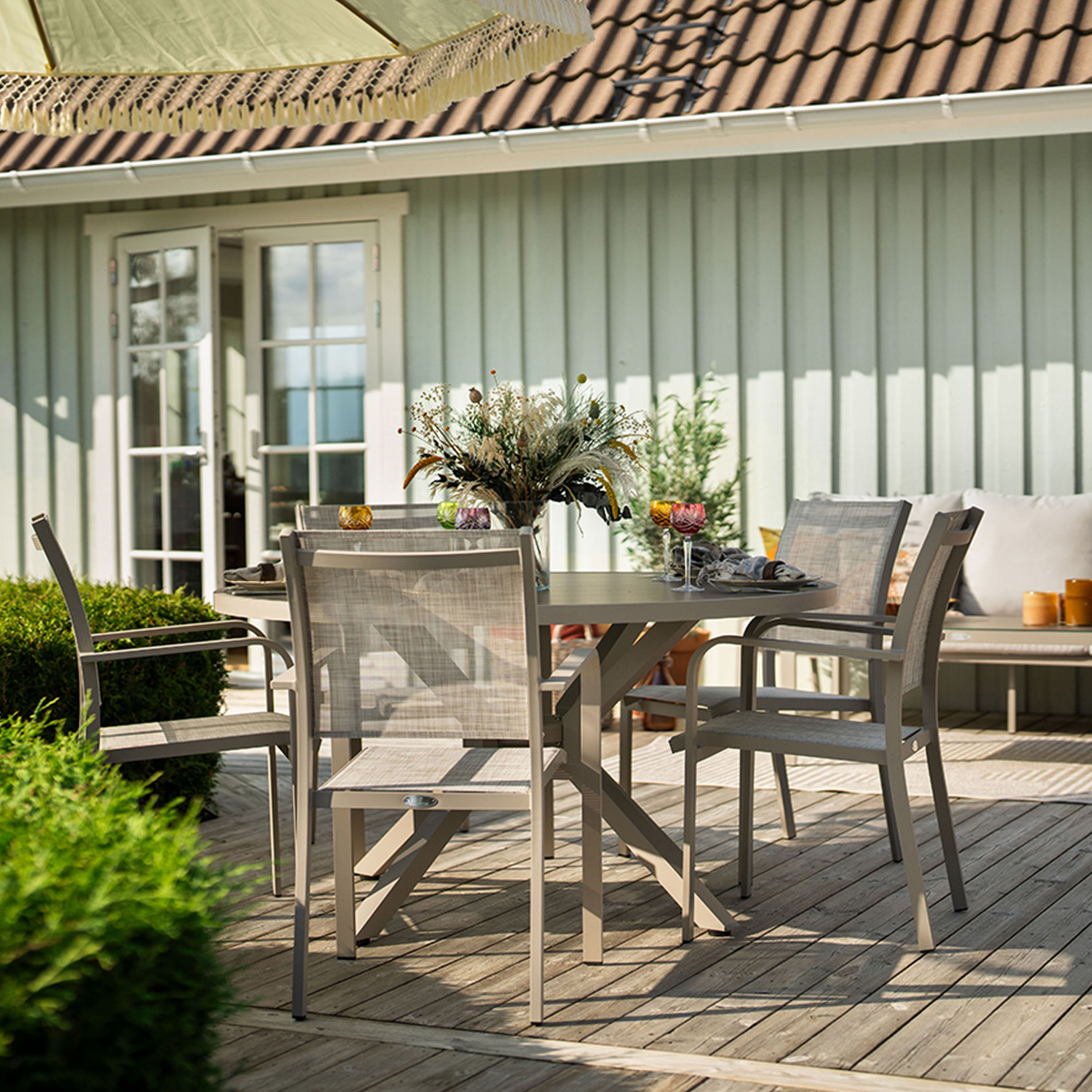 Hillerstorp Hånger Esstisch Sand Ø140