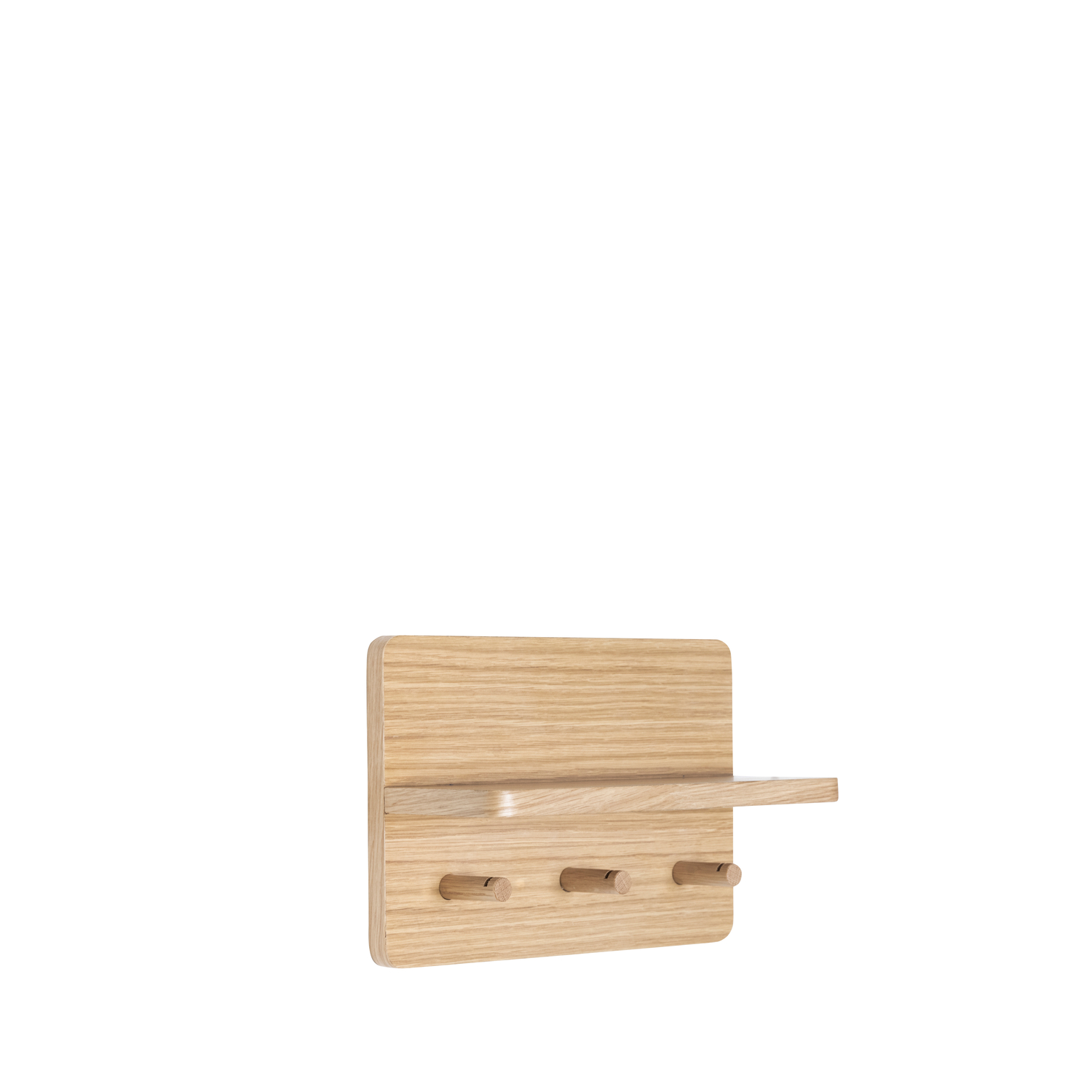 Hübsch - Space Garderobenleiste Natur 30cm - Beige - Hutablage