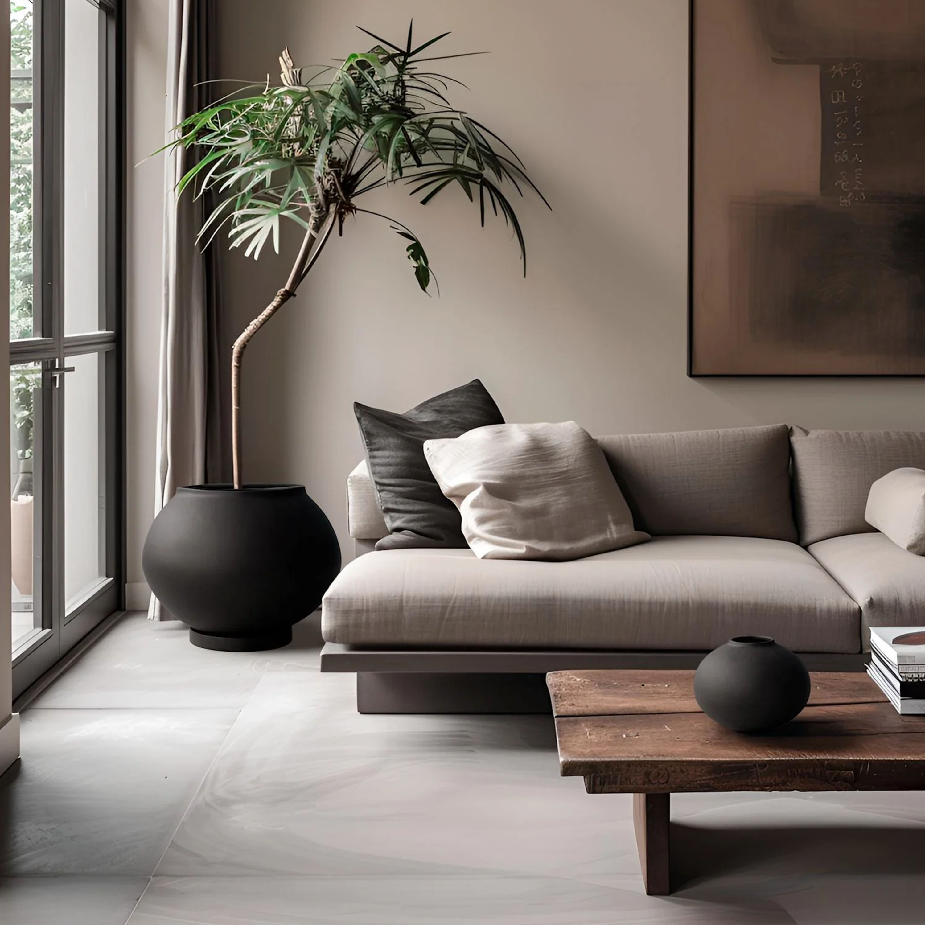 101 Copenhagen Sunao Ruukku lautasella Musta Hexa