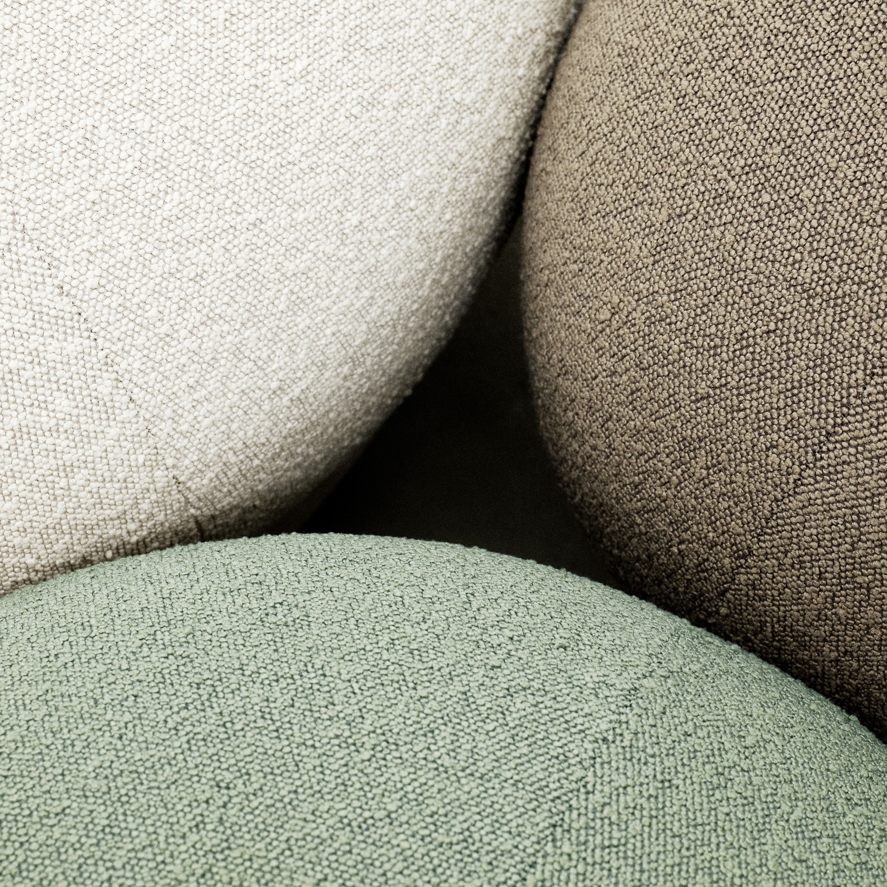 Design House Stockholm Uno Sittpuff Green Ø50