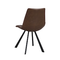 Rowico Home Auburn Matstol Konstläder Brun