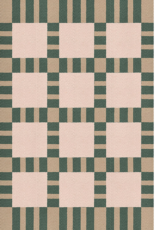 Layered - Evelina Kroon Juteteppich Korean Chives 140x200 - Grün - Jute- & Sisalteppiche