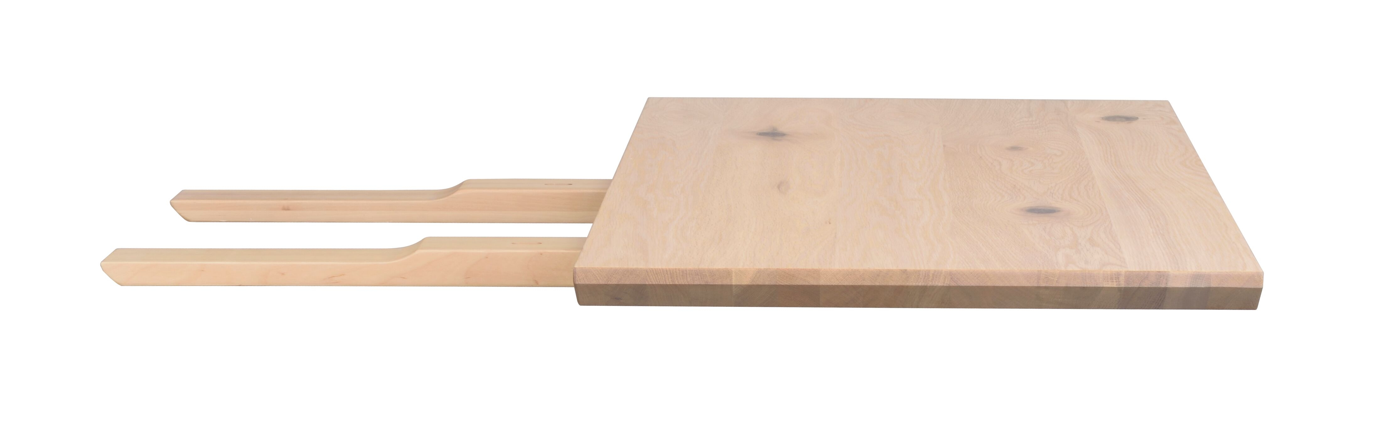 Rowico Home - Melville Zusatzplatte Weißpigmentierte Eiche - Braun - Esstisch