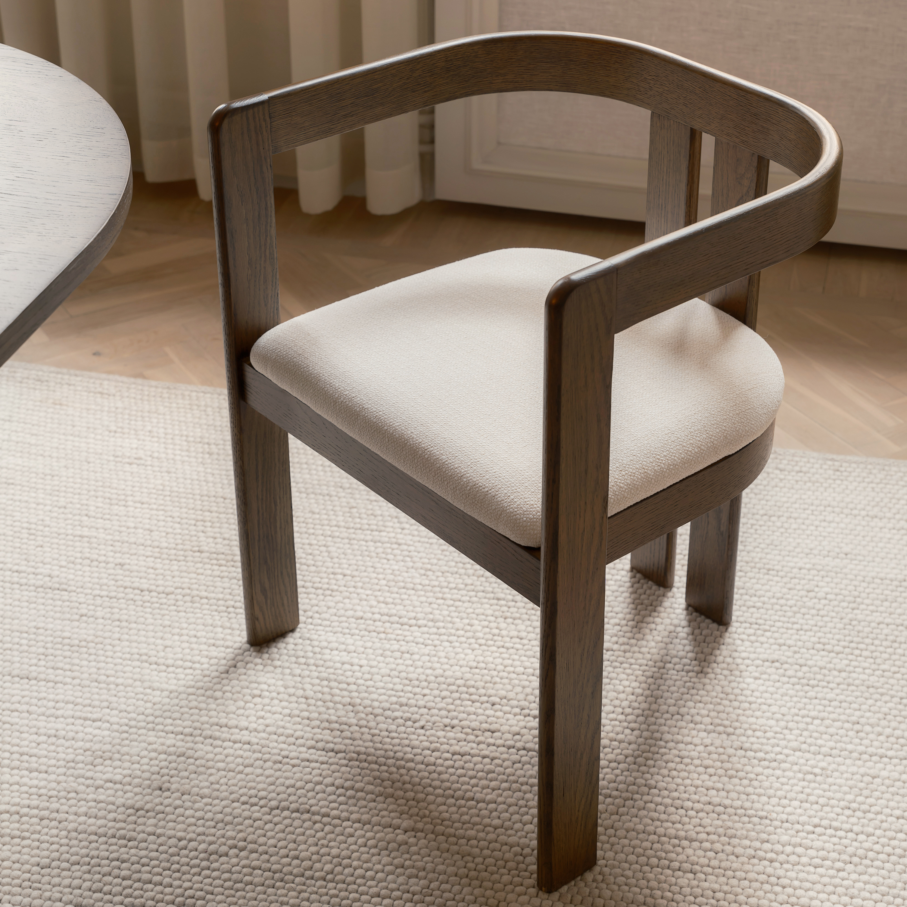 Sleepo Collection Callum Karmstol Brunbetsad/Vit