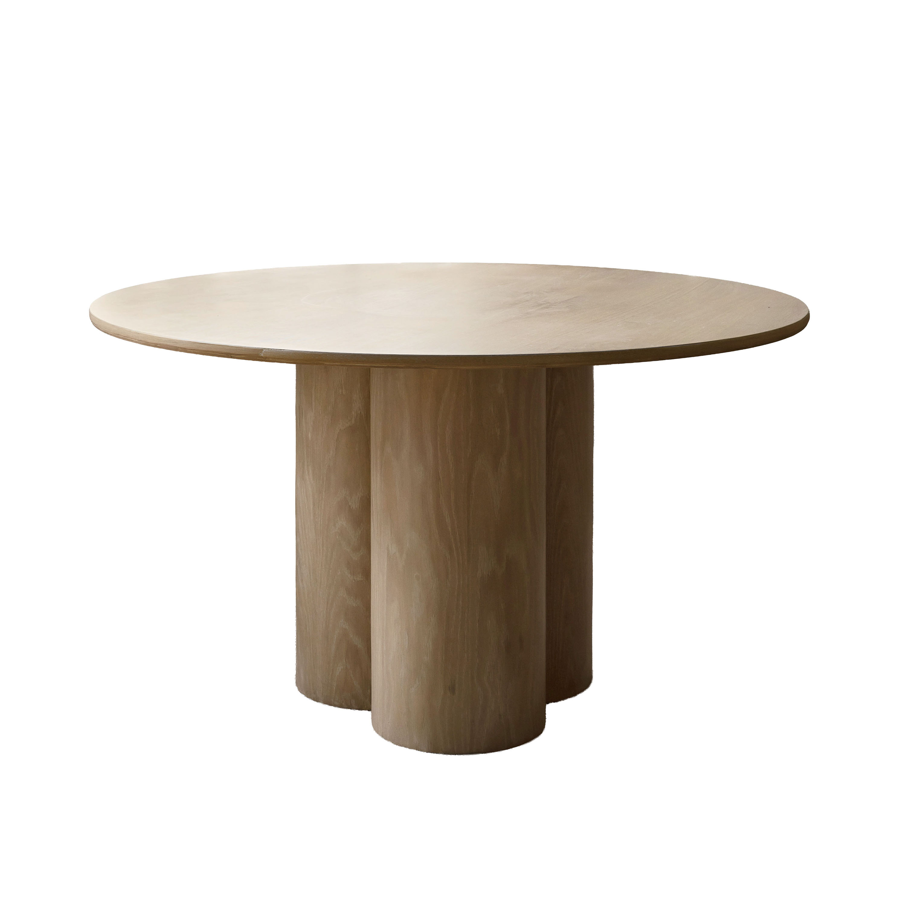 Laura Spisebord Hvitoljet Eik Ø130