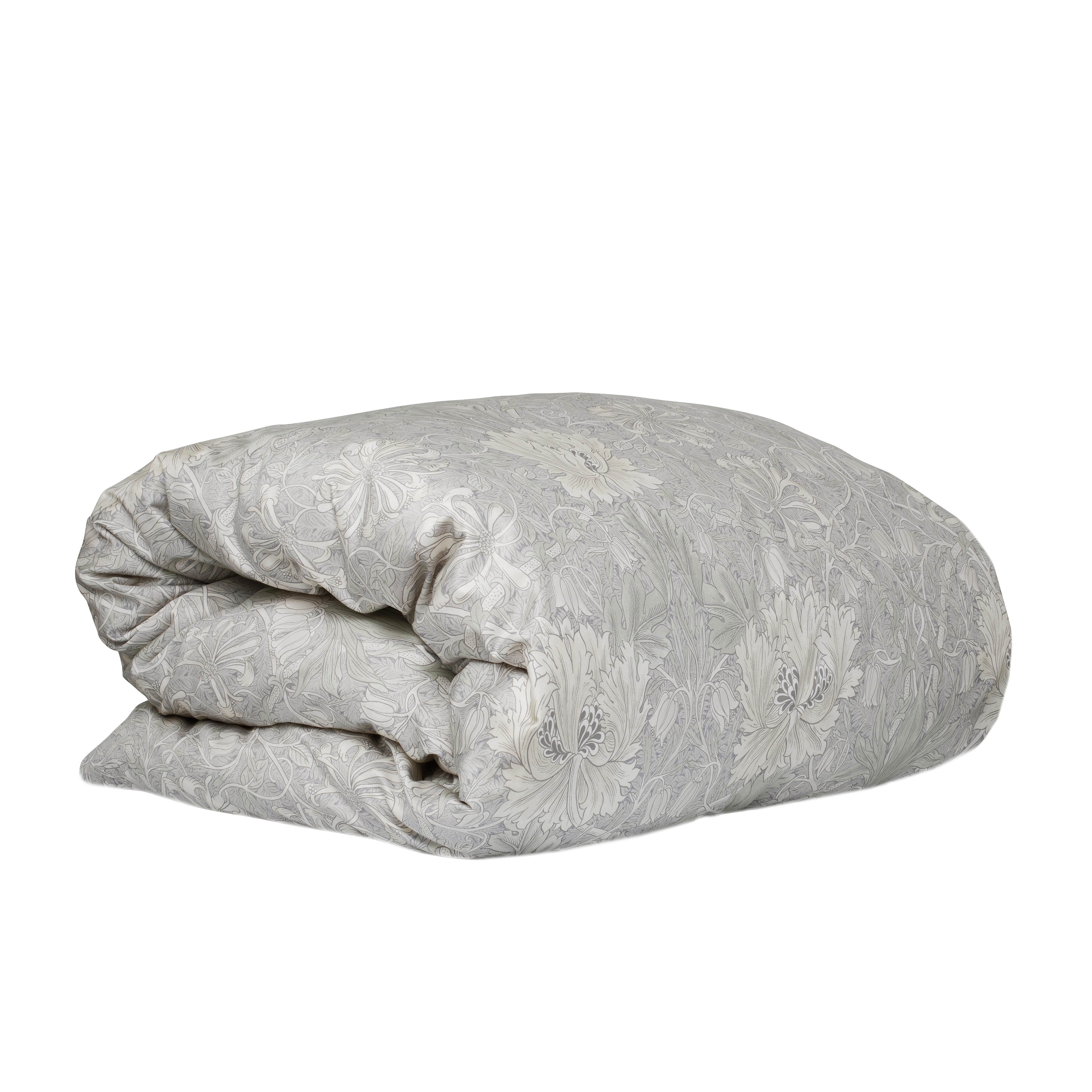 Honeysuckle & Tulip Påslakan Grå Enkel