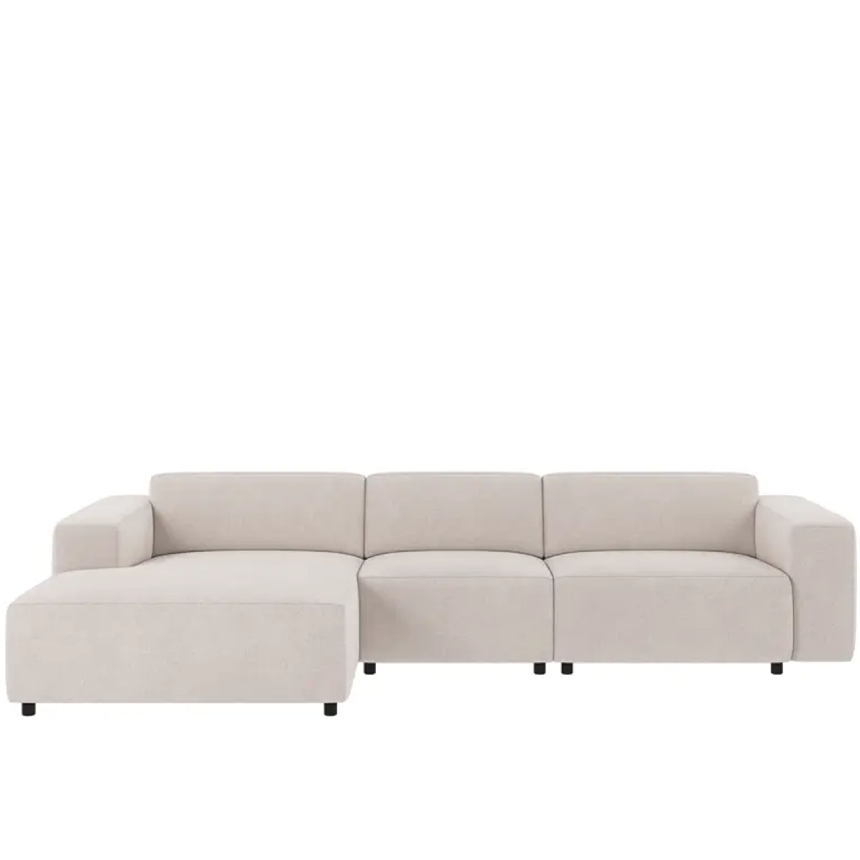Willard 4-sits Soffa Schäslong Vänster Ljusbeige