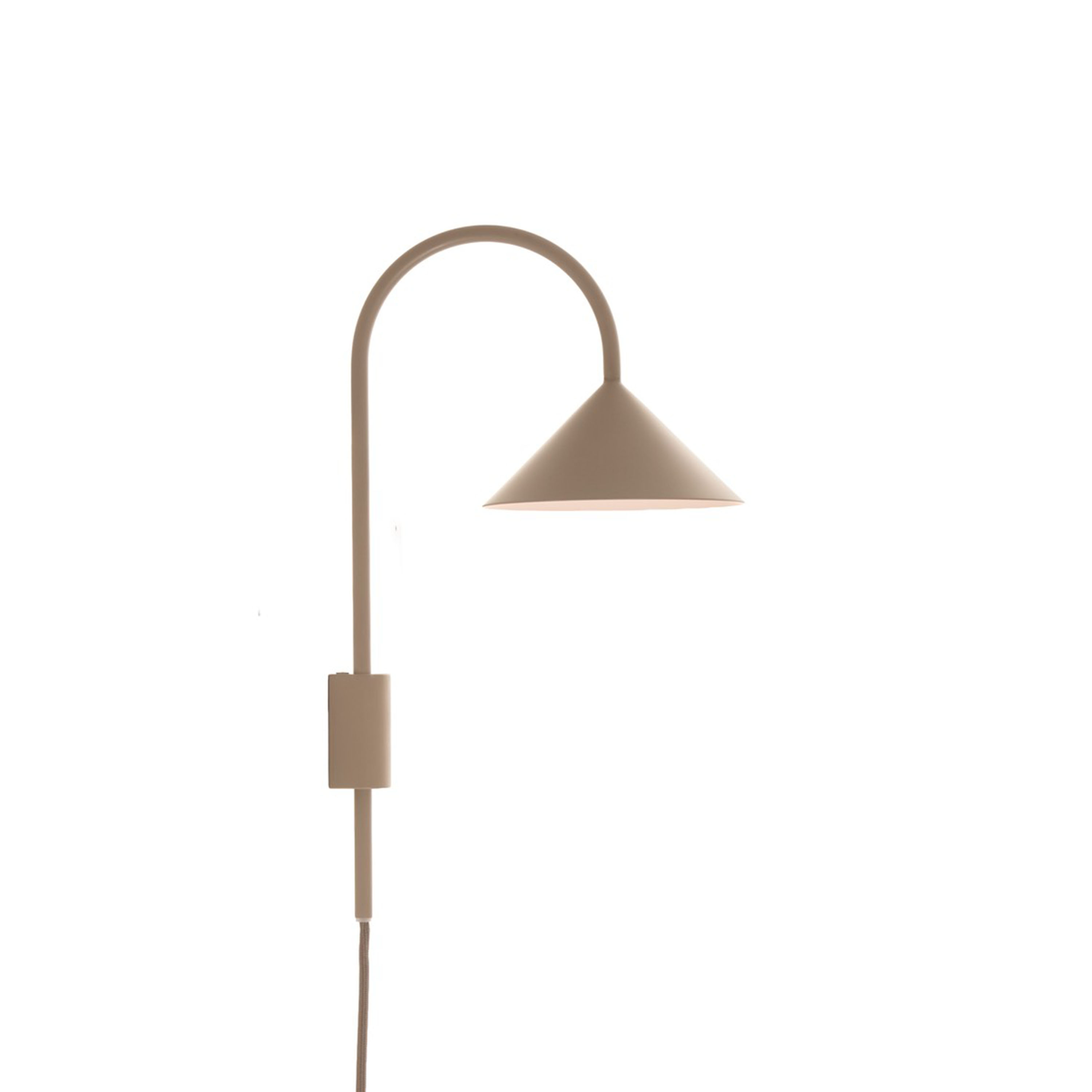 Frandsen Grasp Wired Vägglampa Sand Grey
