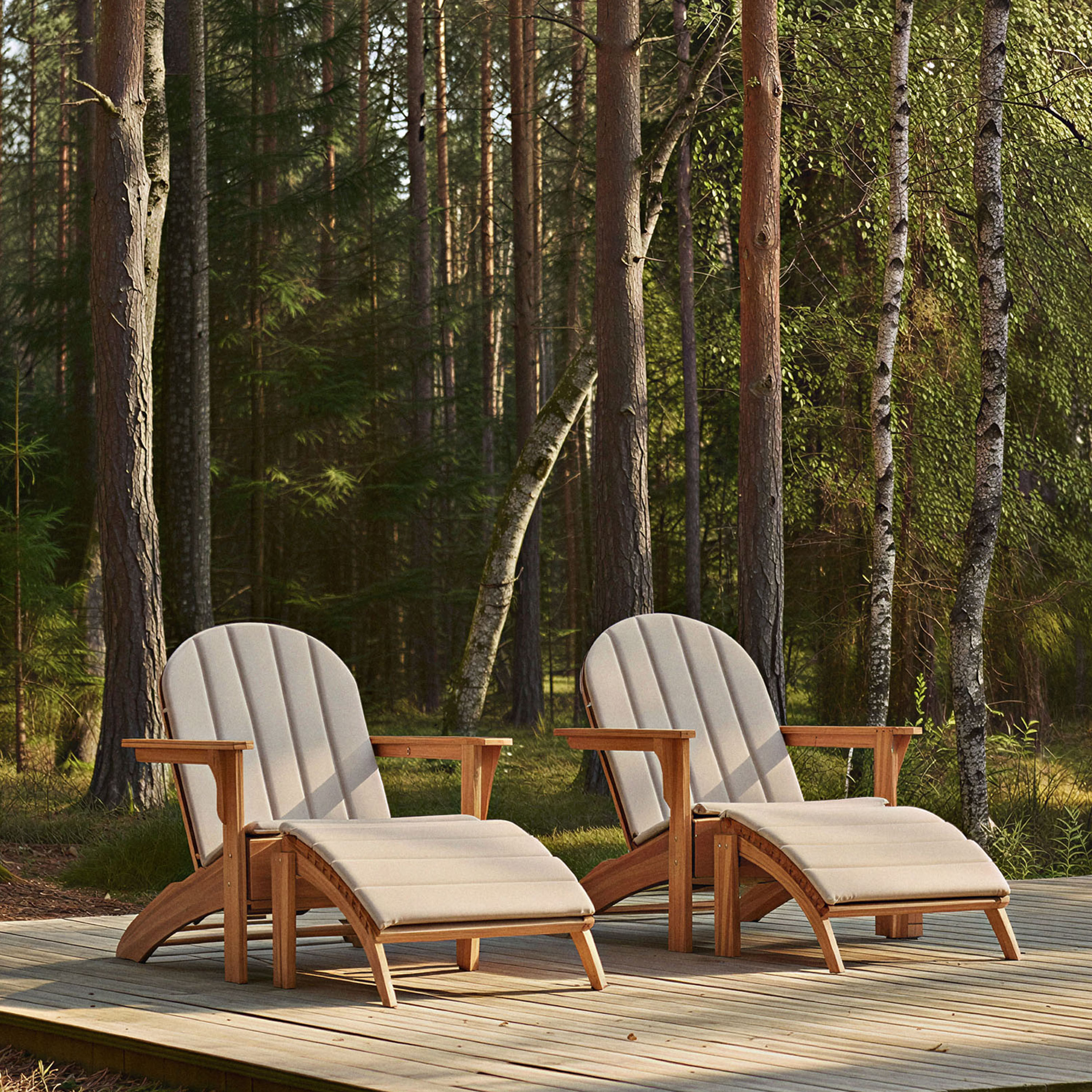 Cinas Adirondack Rahi Tyyny Sandy Grey 62x54