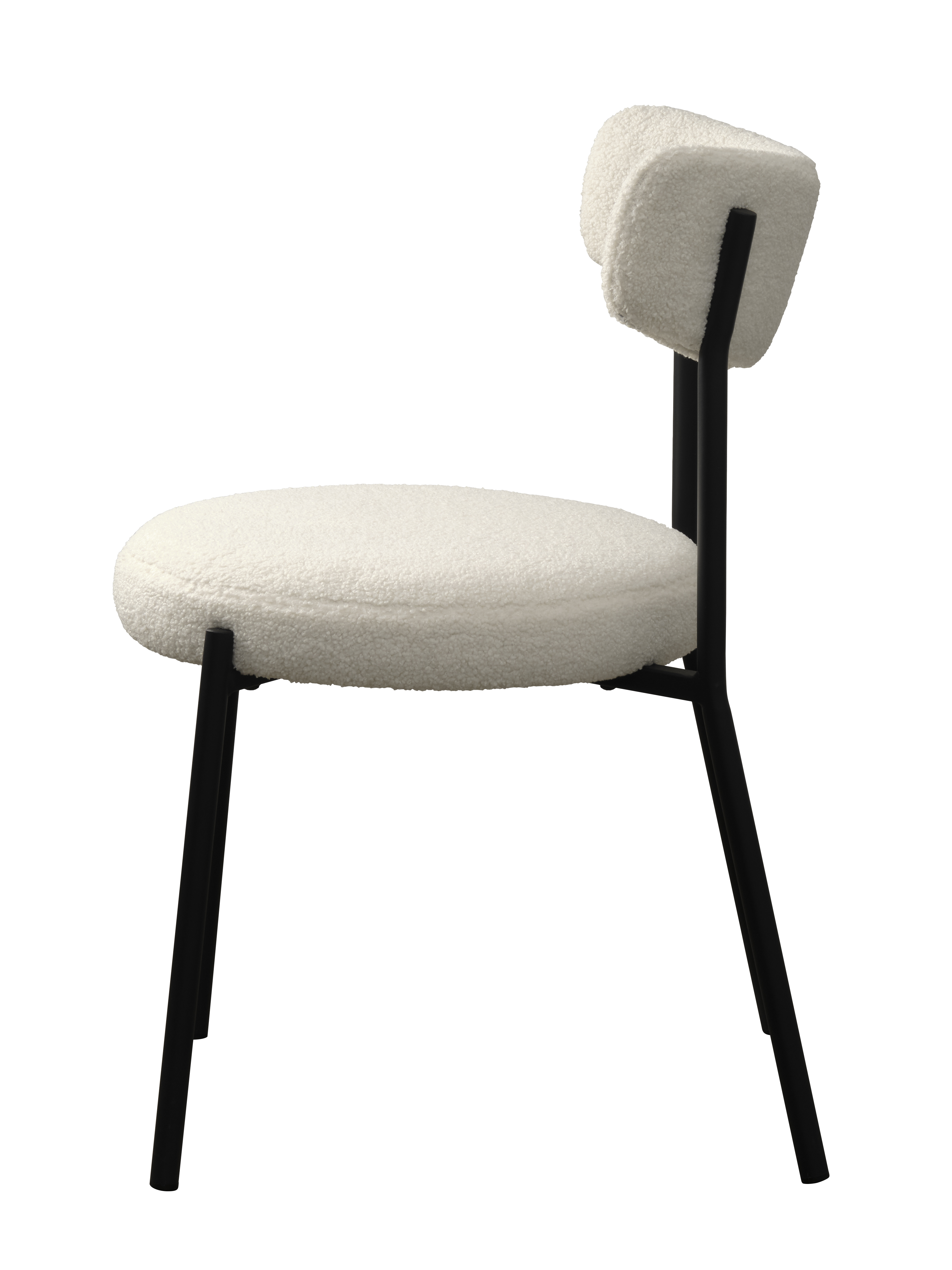 Nordic Home Veronika Spisestol Teddy Off White