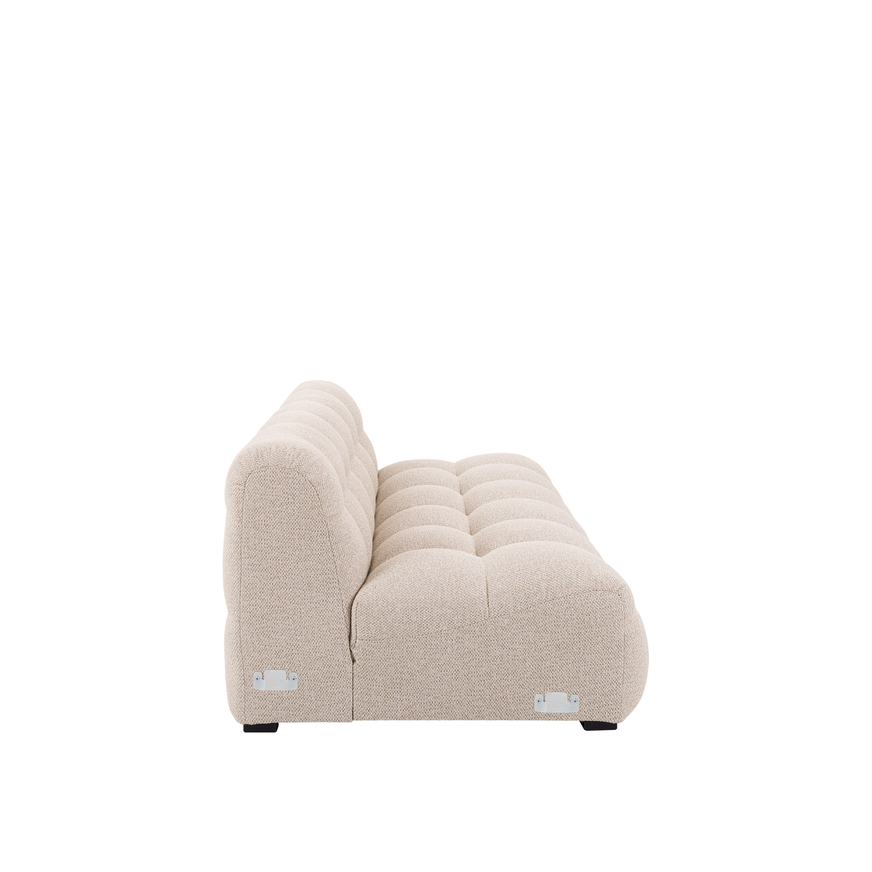 Sleepo Collection Billie 3-Sitzer Sofa Modul Beige Bouclé 168cm