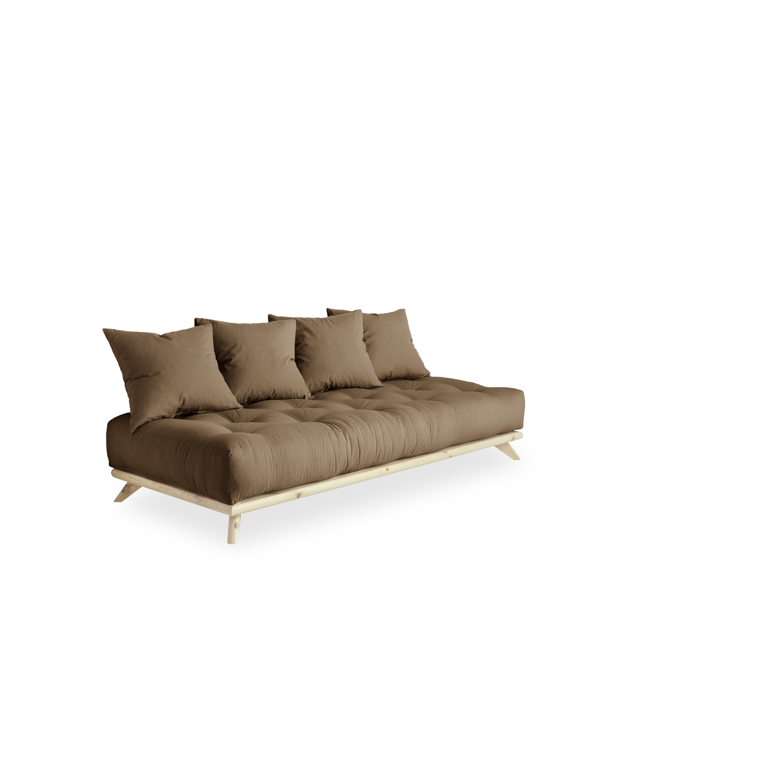 Karup Design Senza Schlafsofa Natur/Mocca 200cm