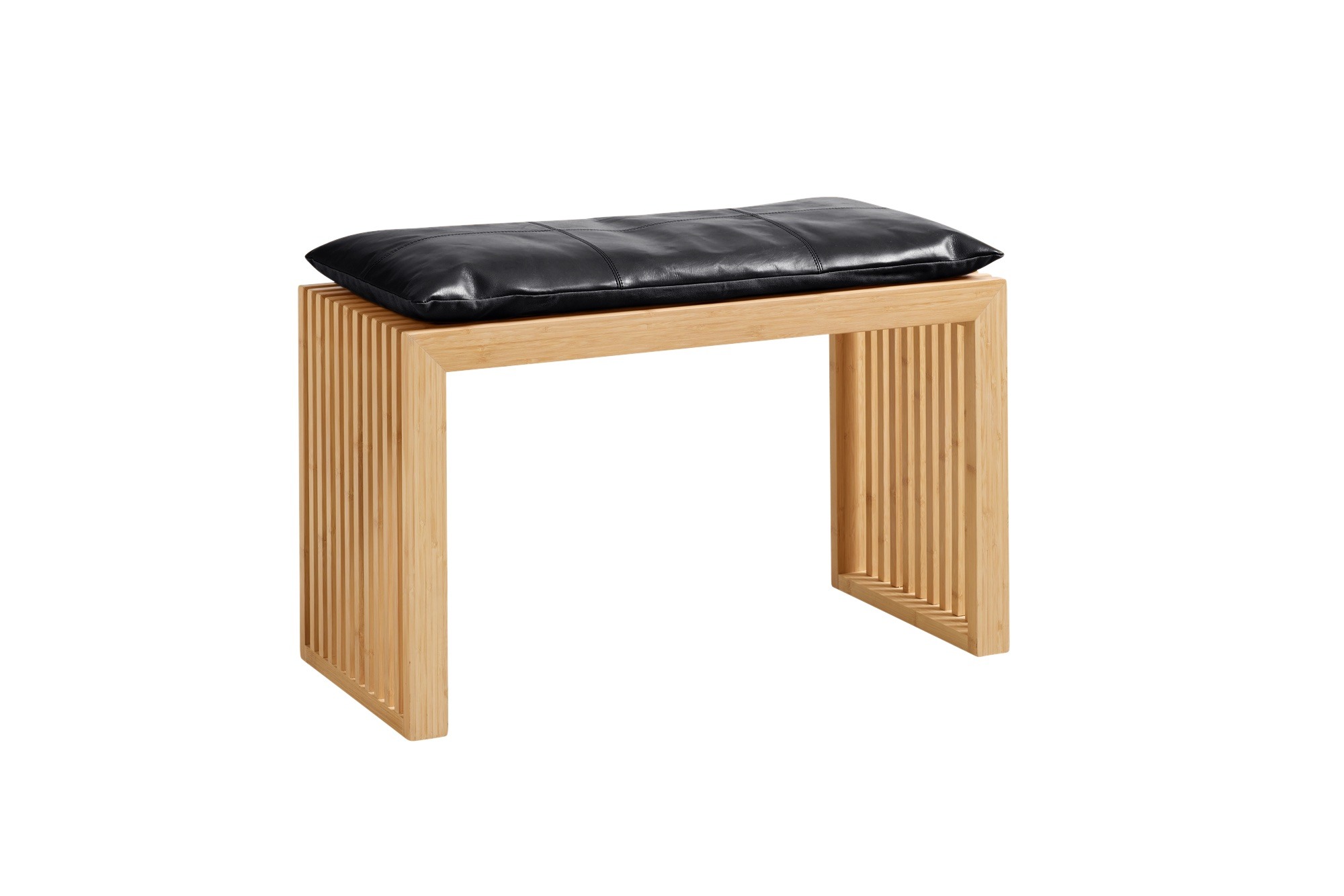 Rib Bank Bambus/Schwarz 73cm