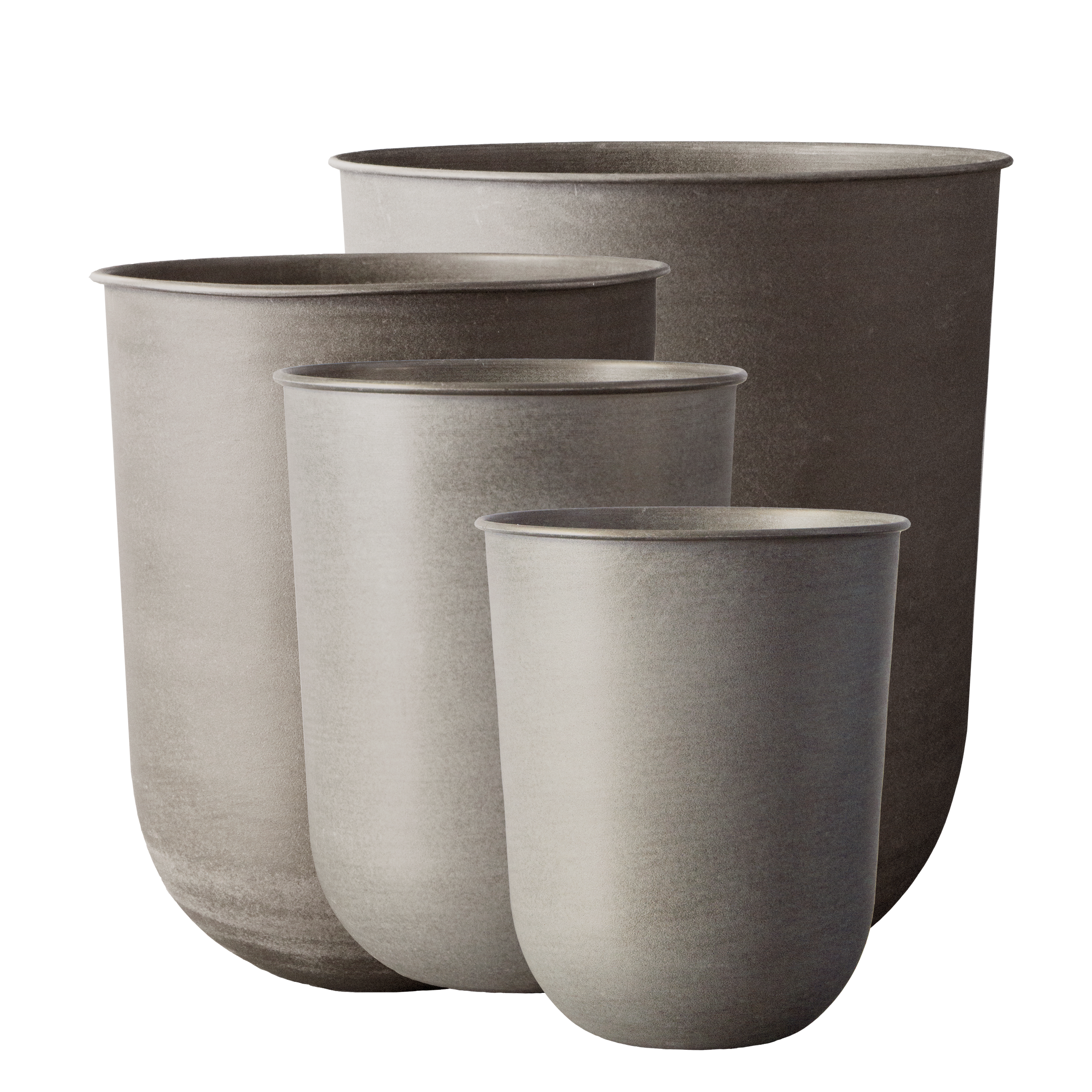 DBKD - Out Topf Beige 4-pack - Blumentöpfe im Freien
