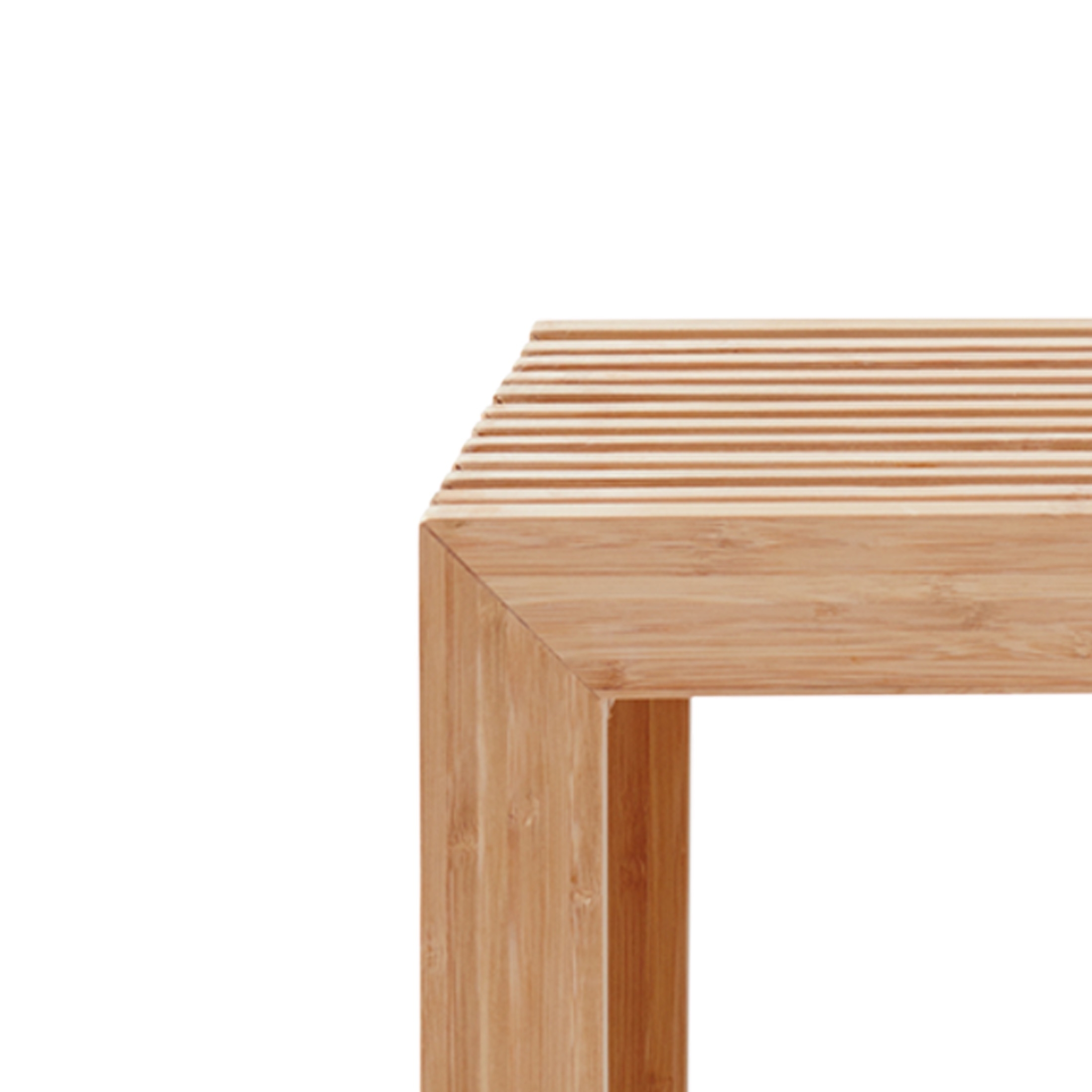 Cinas Rib Sidobord Bambu 45cm