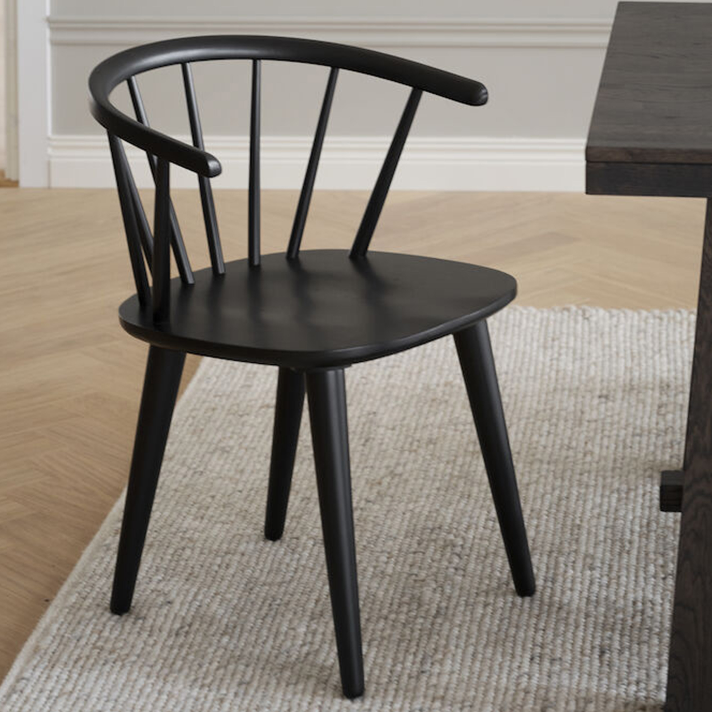 Rowico Home Carmen Matstol Svart