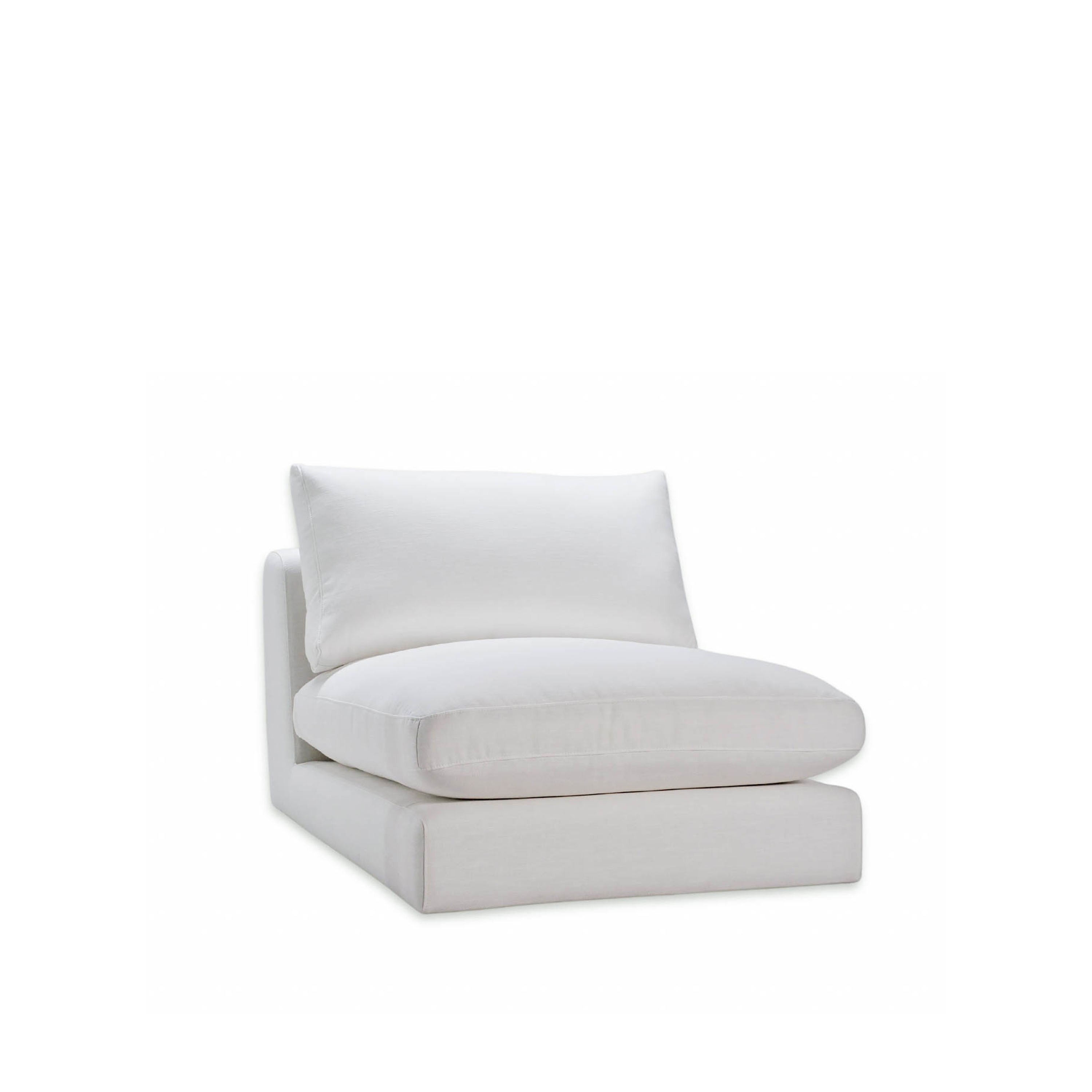 Capri 1-sits Soffmodul White 85cm