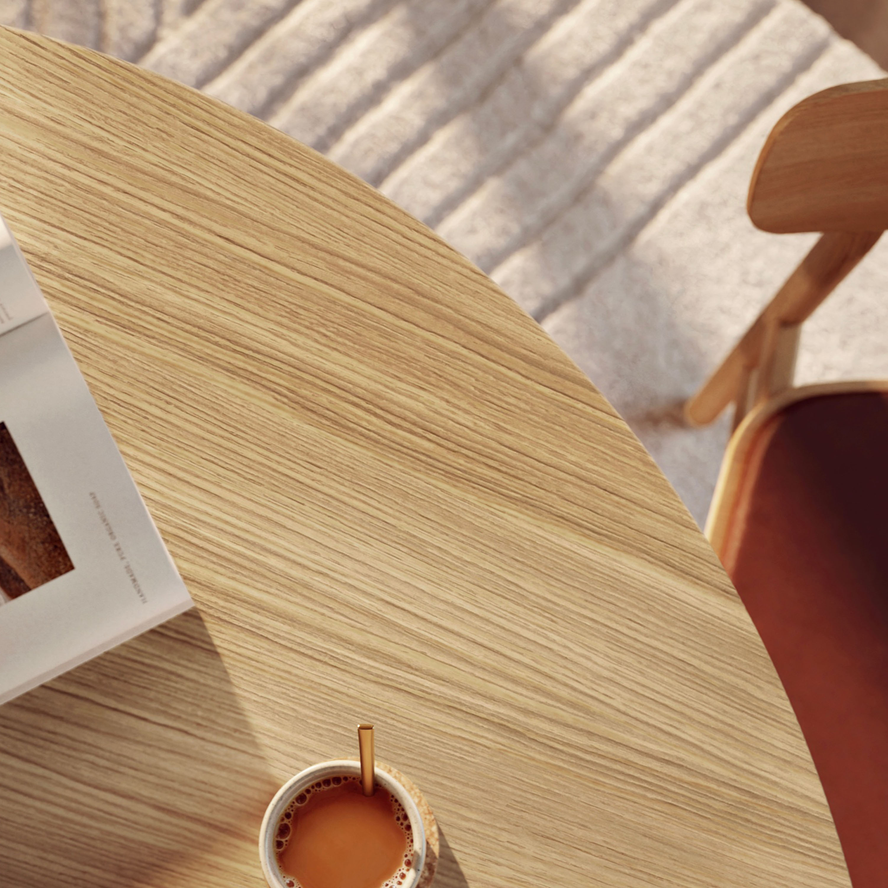 Woud Ludo Spisebord Oak