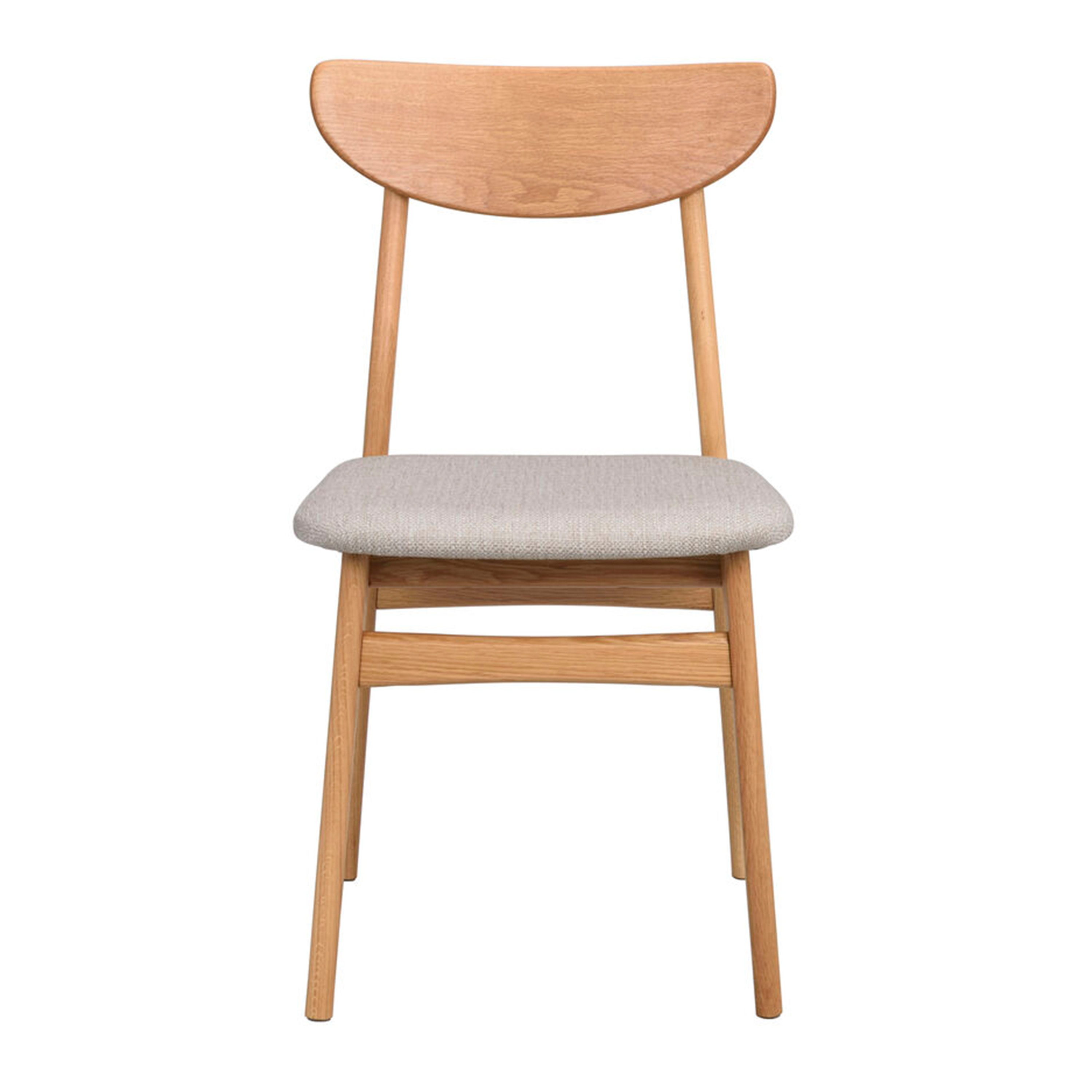 Rowico Home Rodham Matstol Ek/Gråbeige