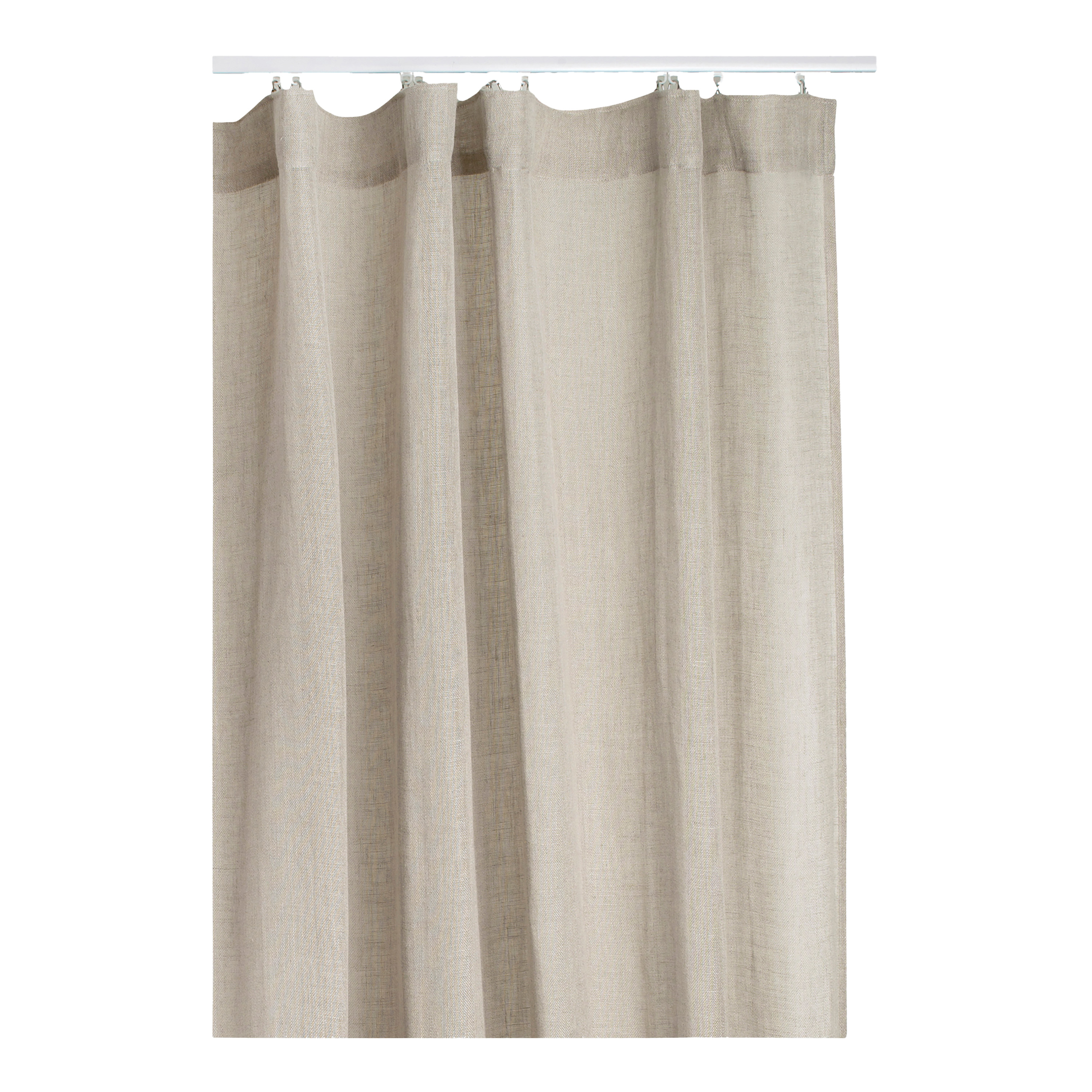 Sirocco Gardinlängd Linne Natural 135x250