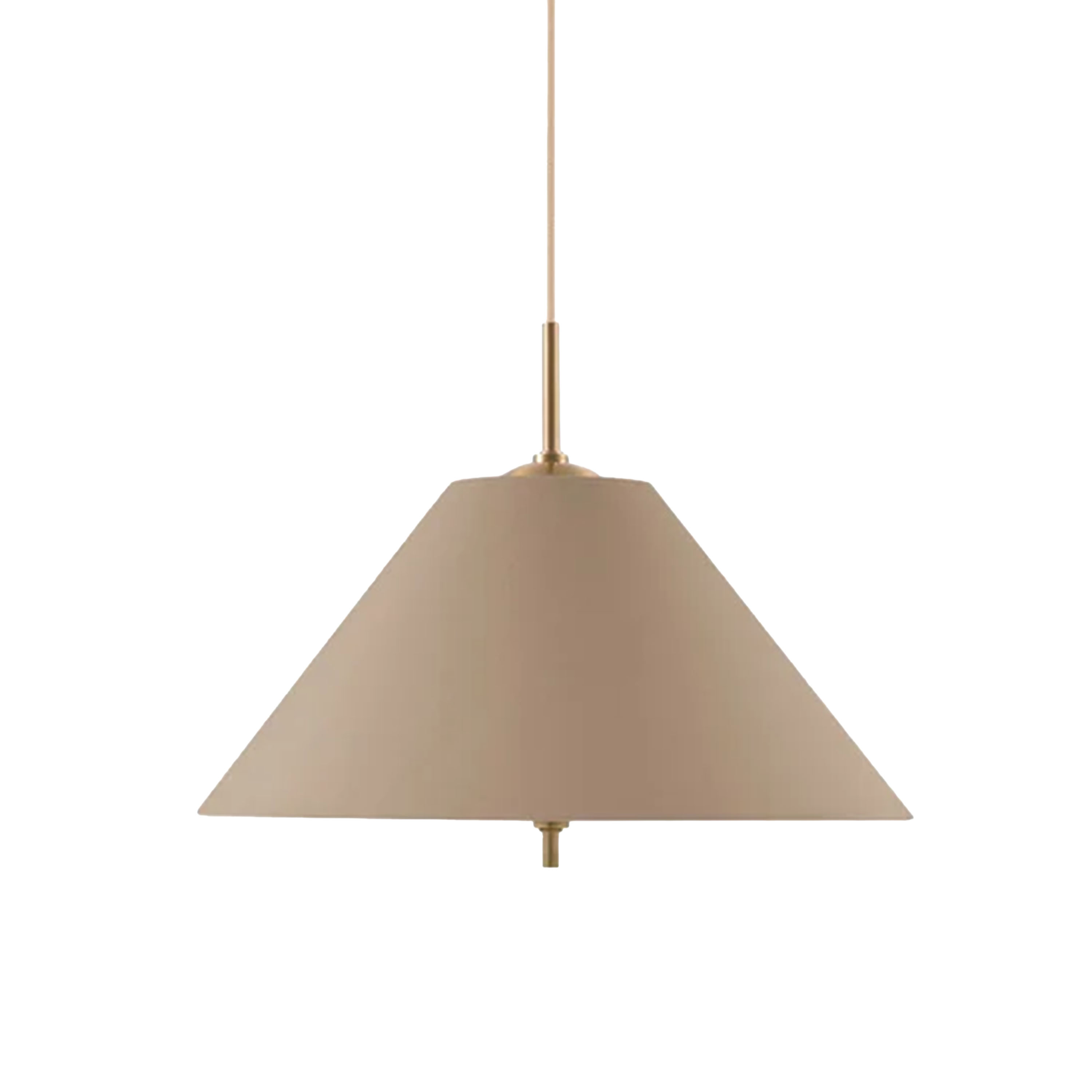 Iris Taklampe Mocha Ø25