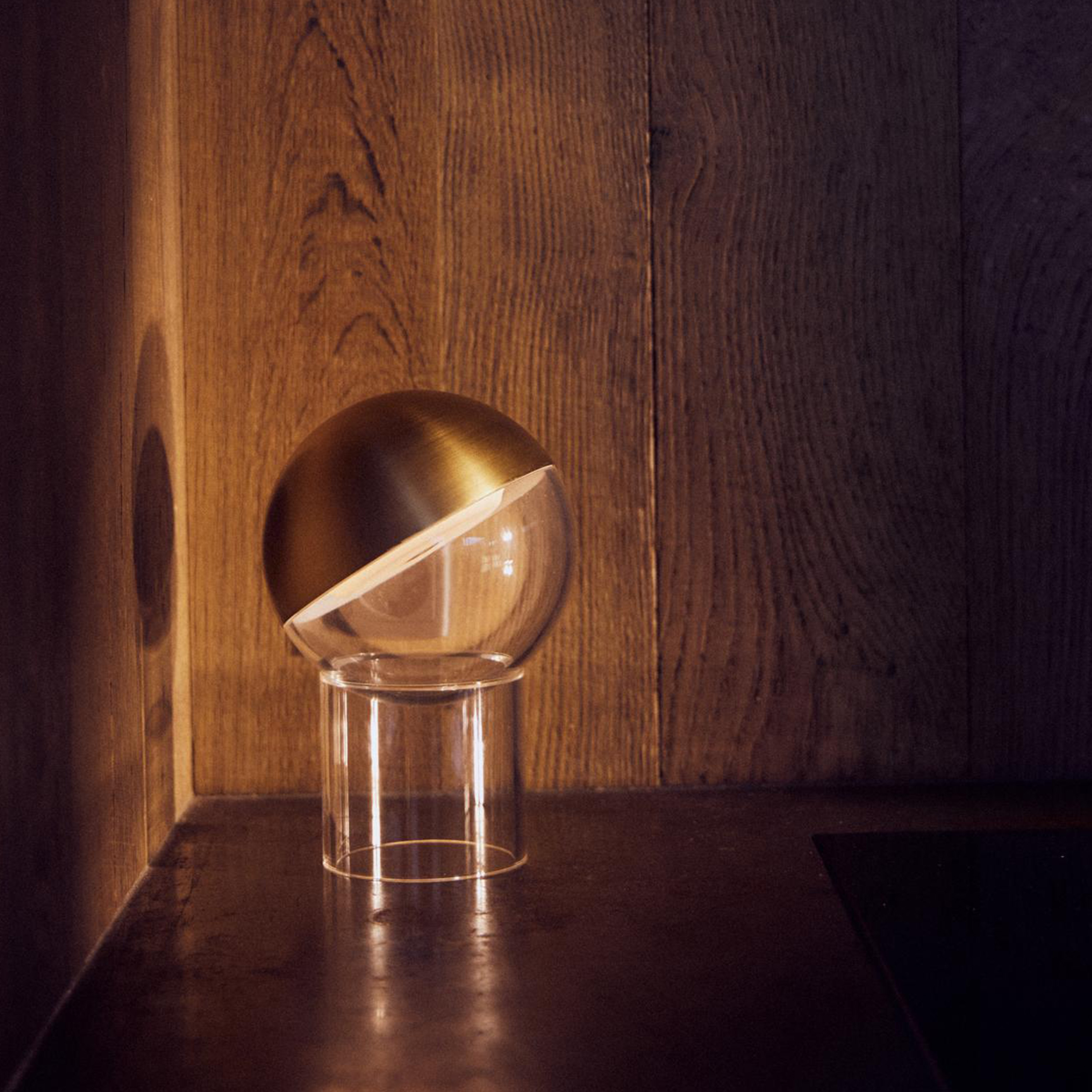 Frandsen Pila Portable Pöytävalaisin Solid Brass 19cm